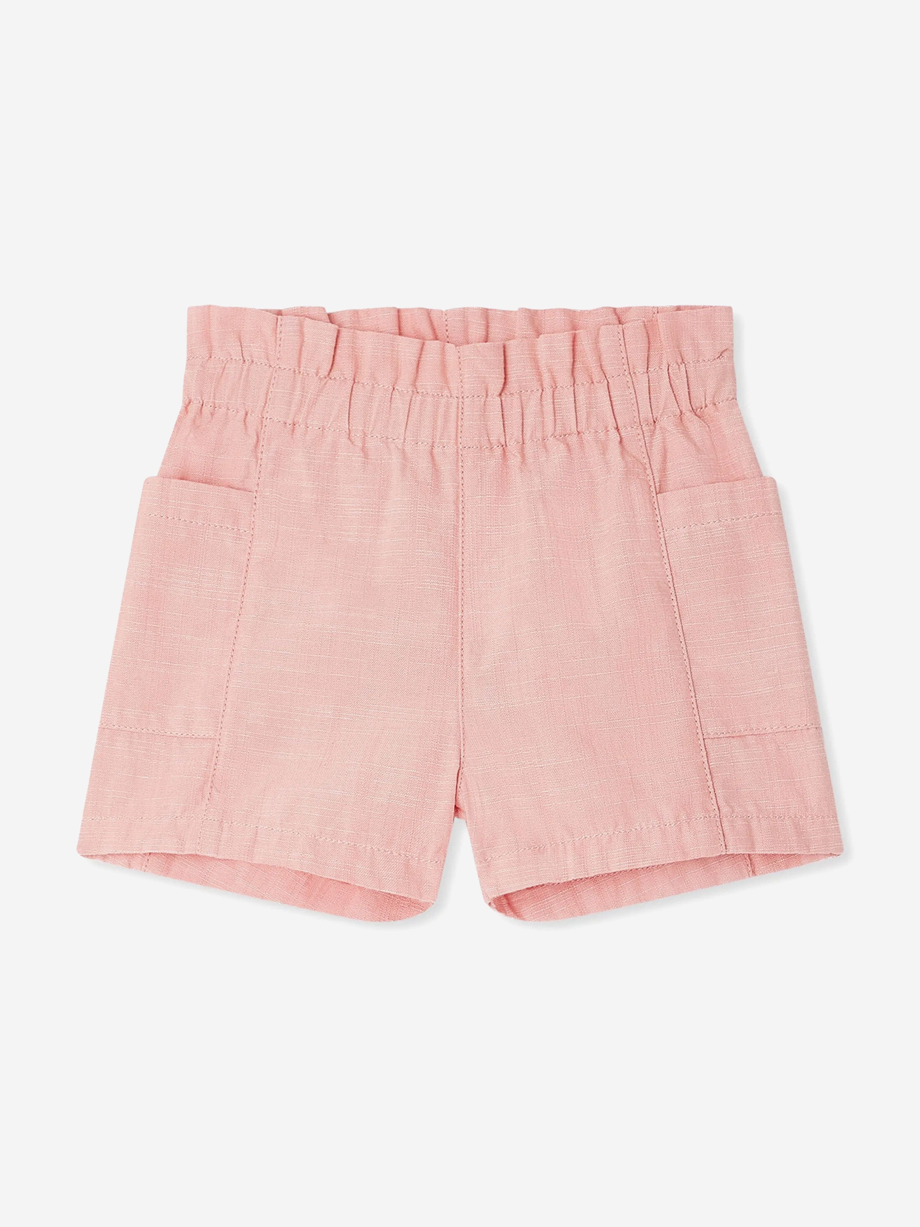 Bonpoint Baby Girls Nougat Shorts in Pink