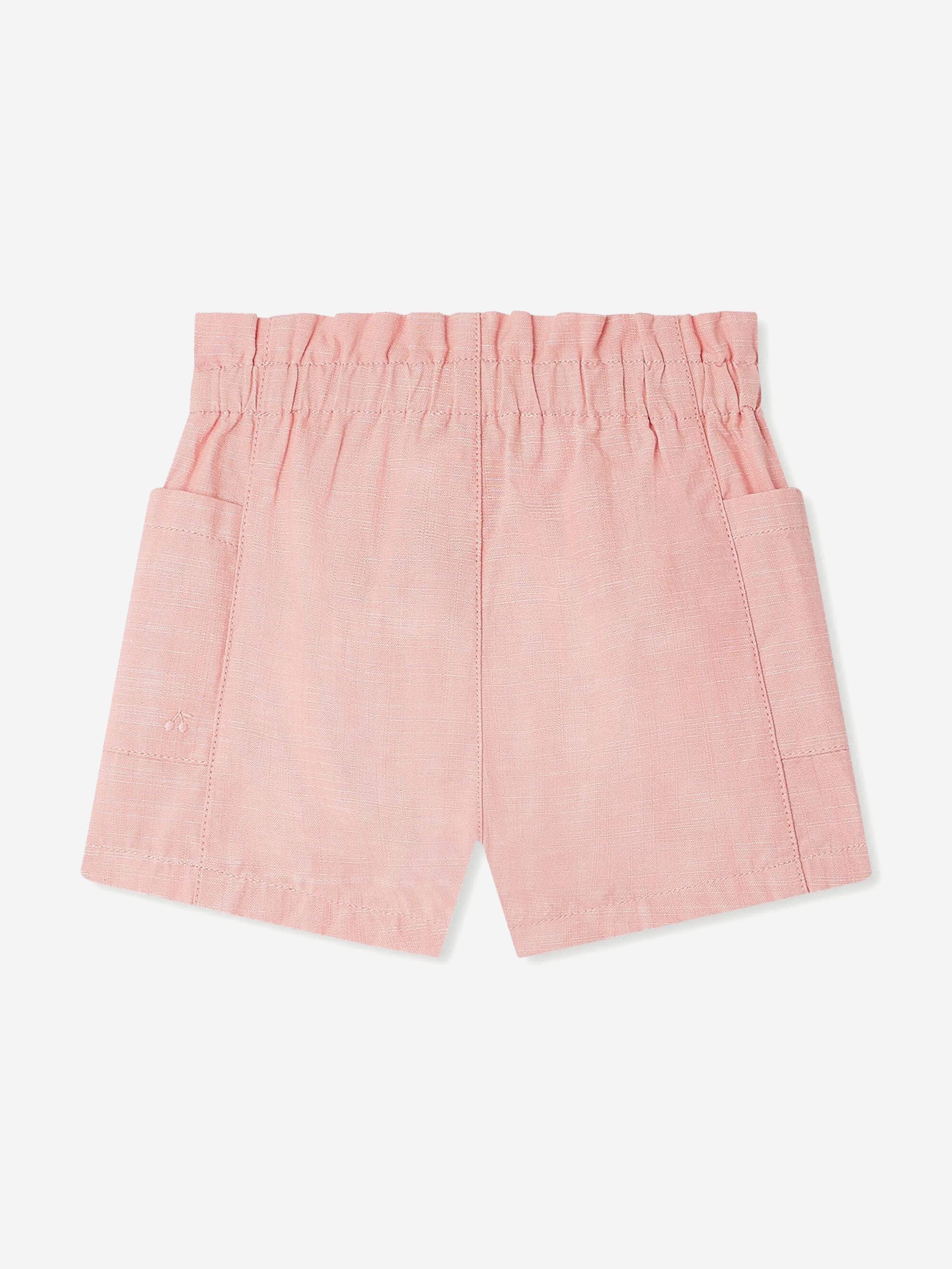 Bonpoint Baby Girls Nougat Shorts in Pink