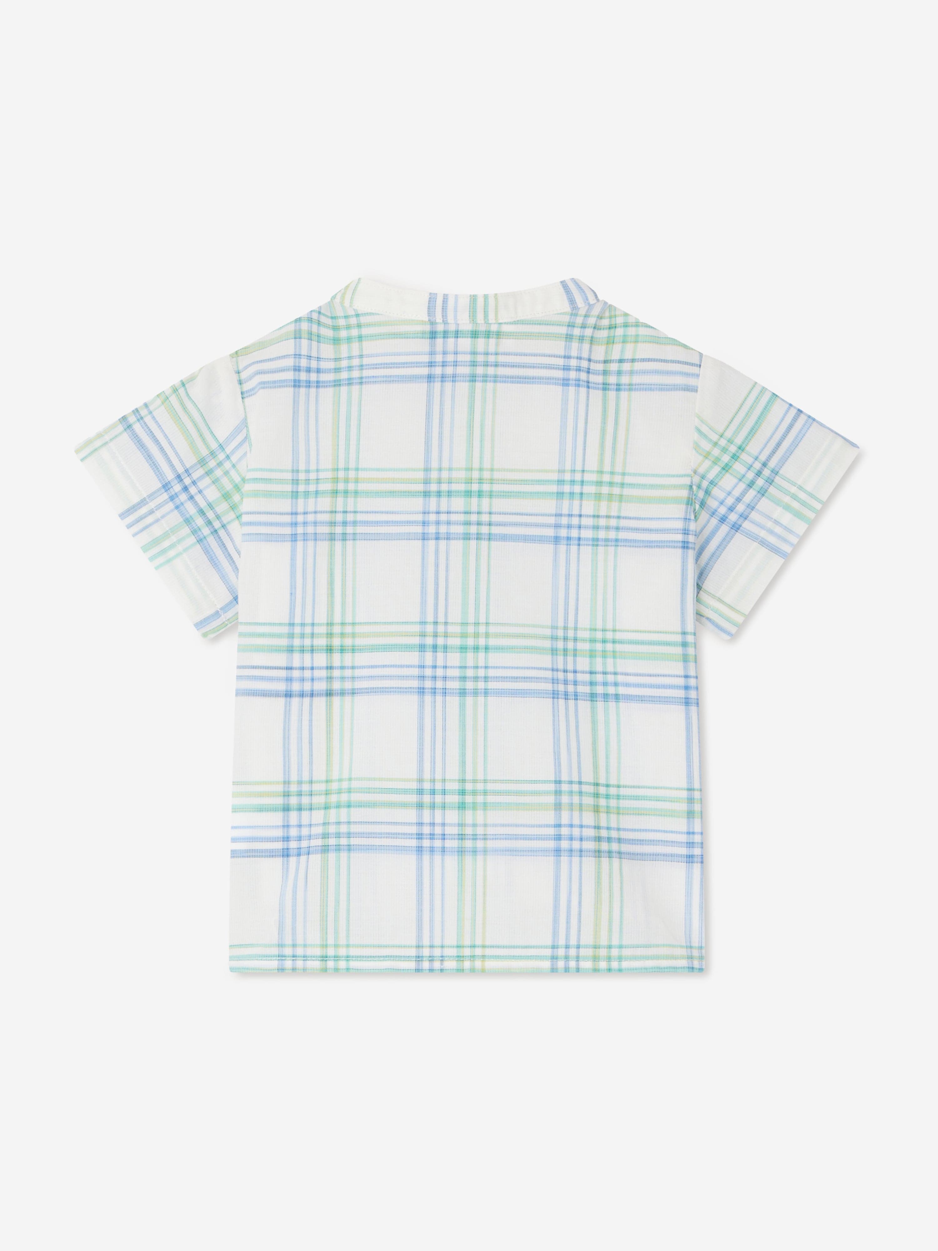 Bonpoint Baby Boys Cesari Shirt in Blue