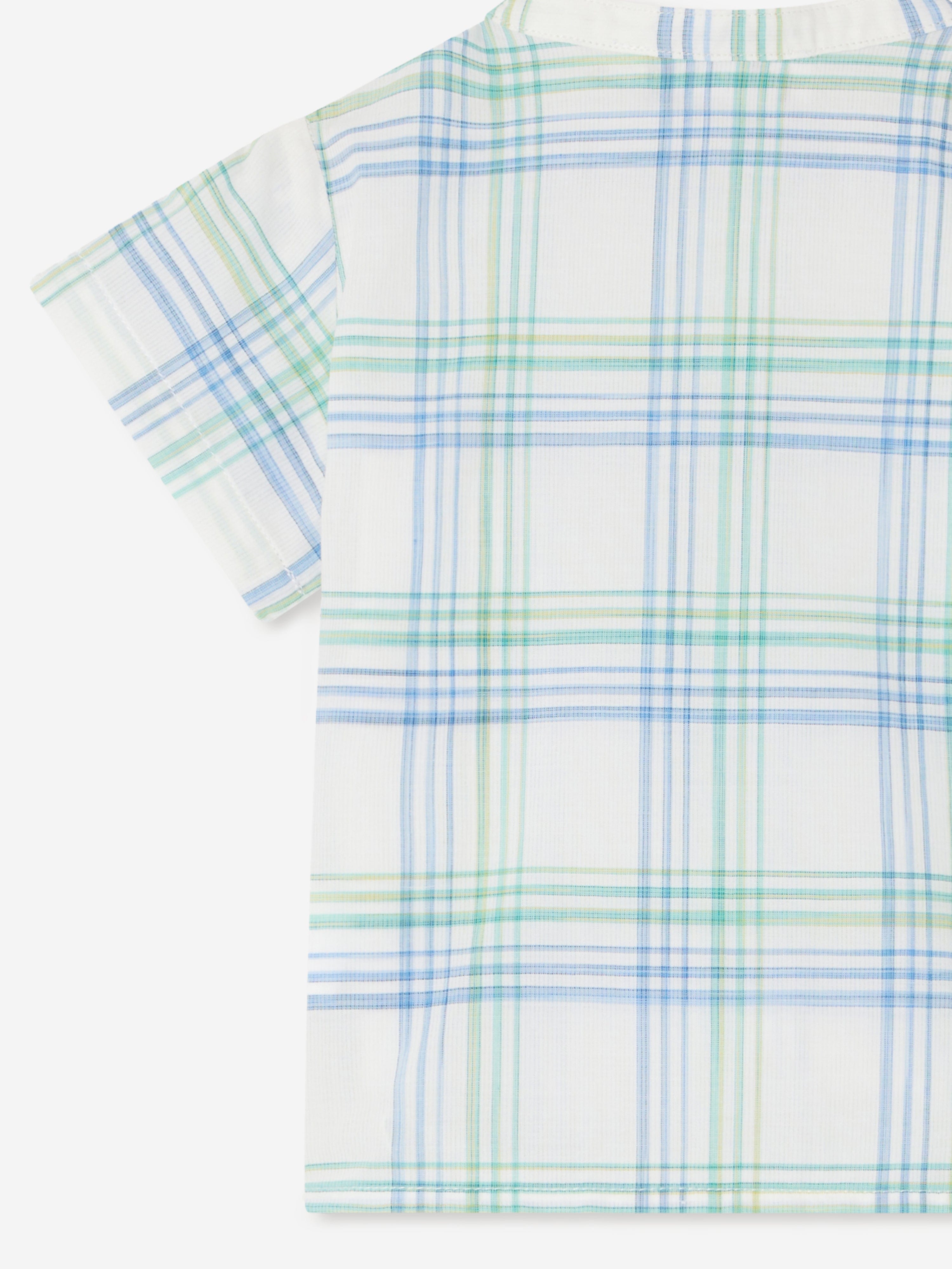 Bonpoint Baby Boys Cesari Shirt in Blue