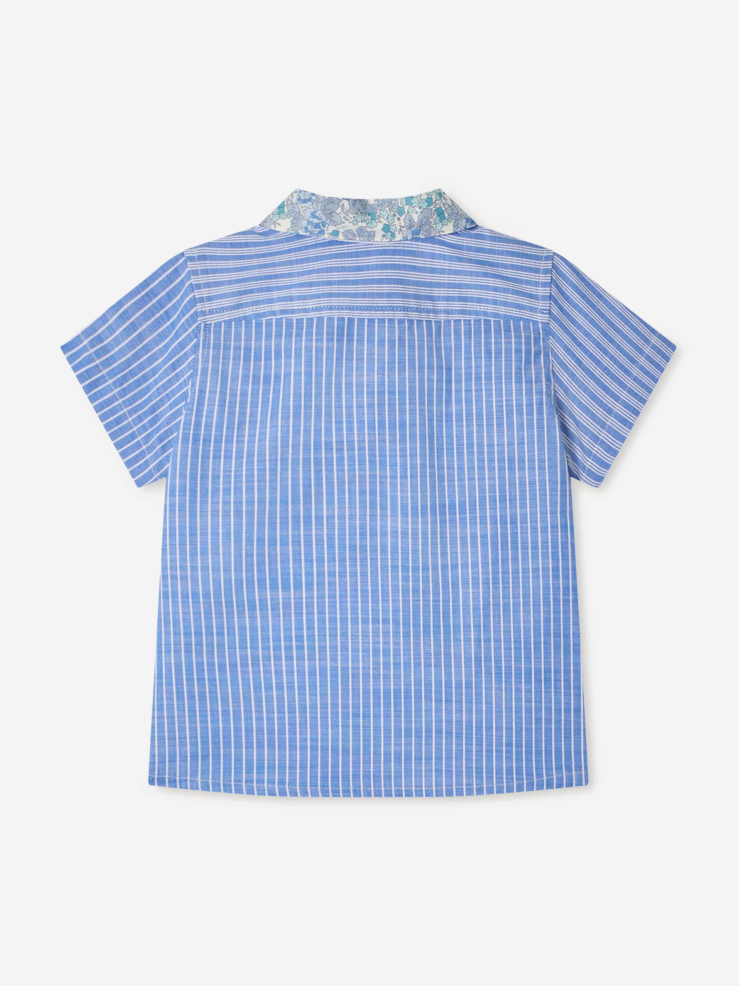 Bonpoint Baby Boys Fredy Shirt in Blue