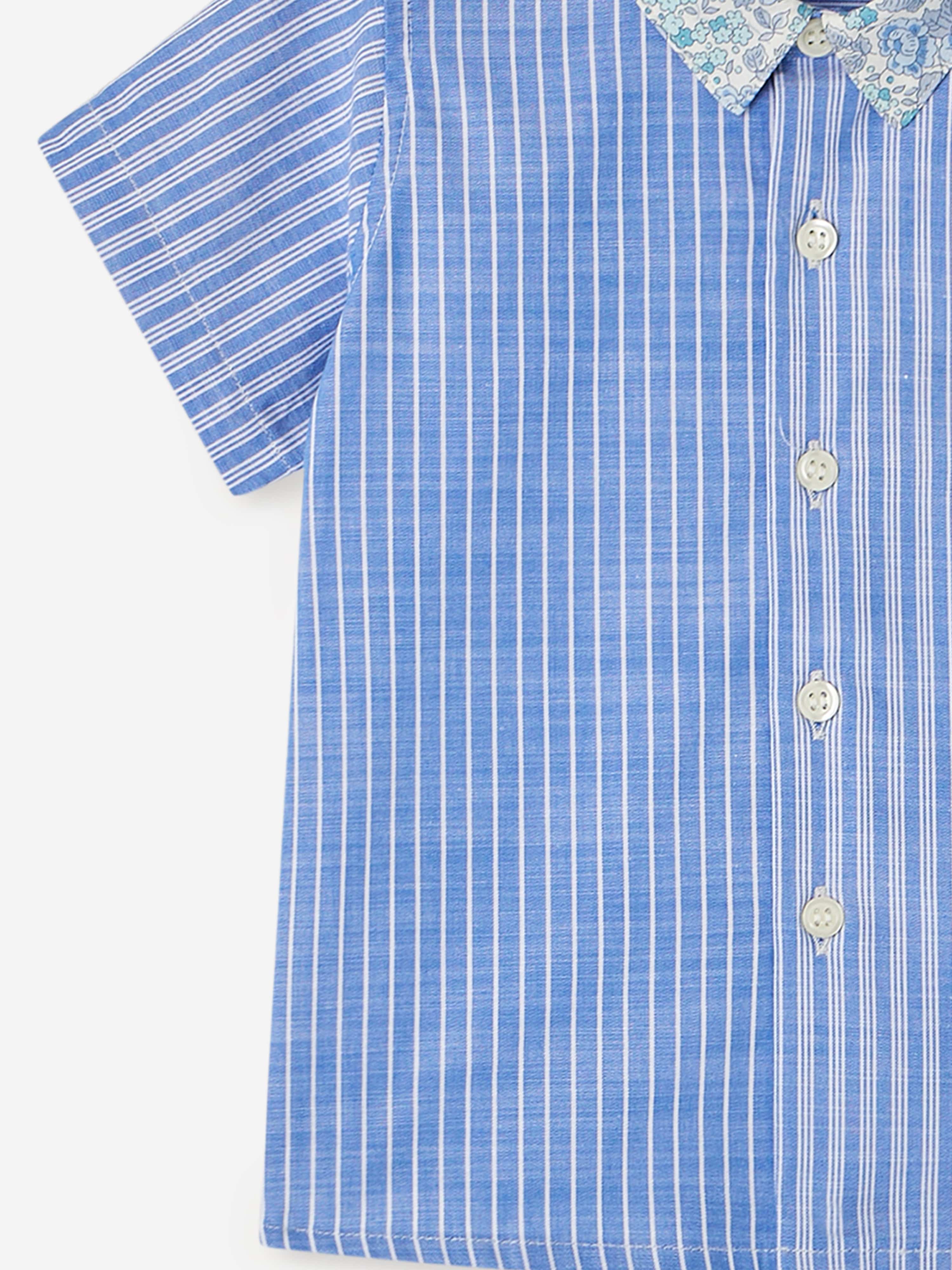 Bonpoint Baby Boys Fredy Shirt in Blue