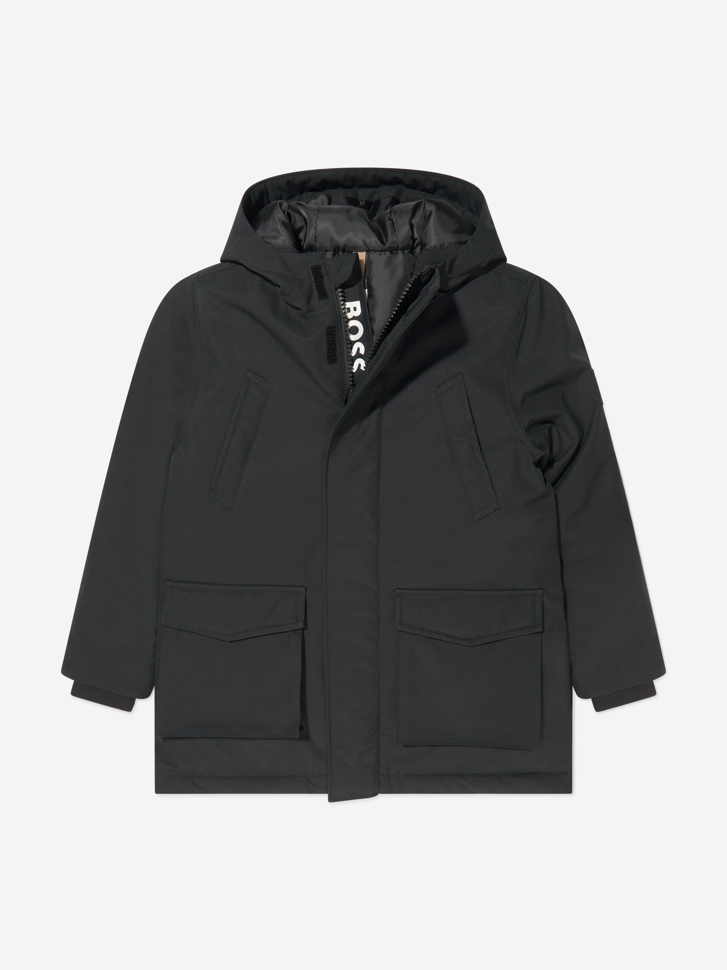 BOSS Boys Hooded Parka