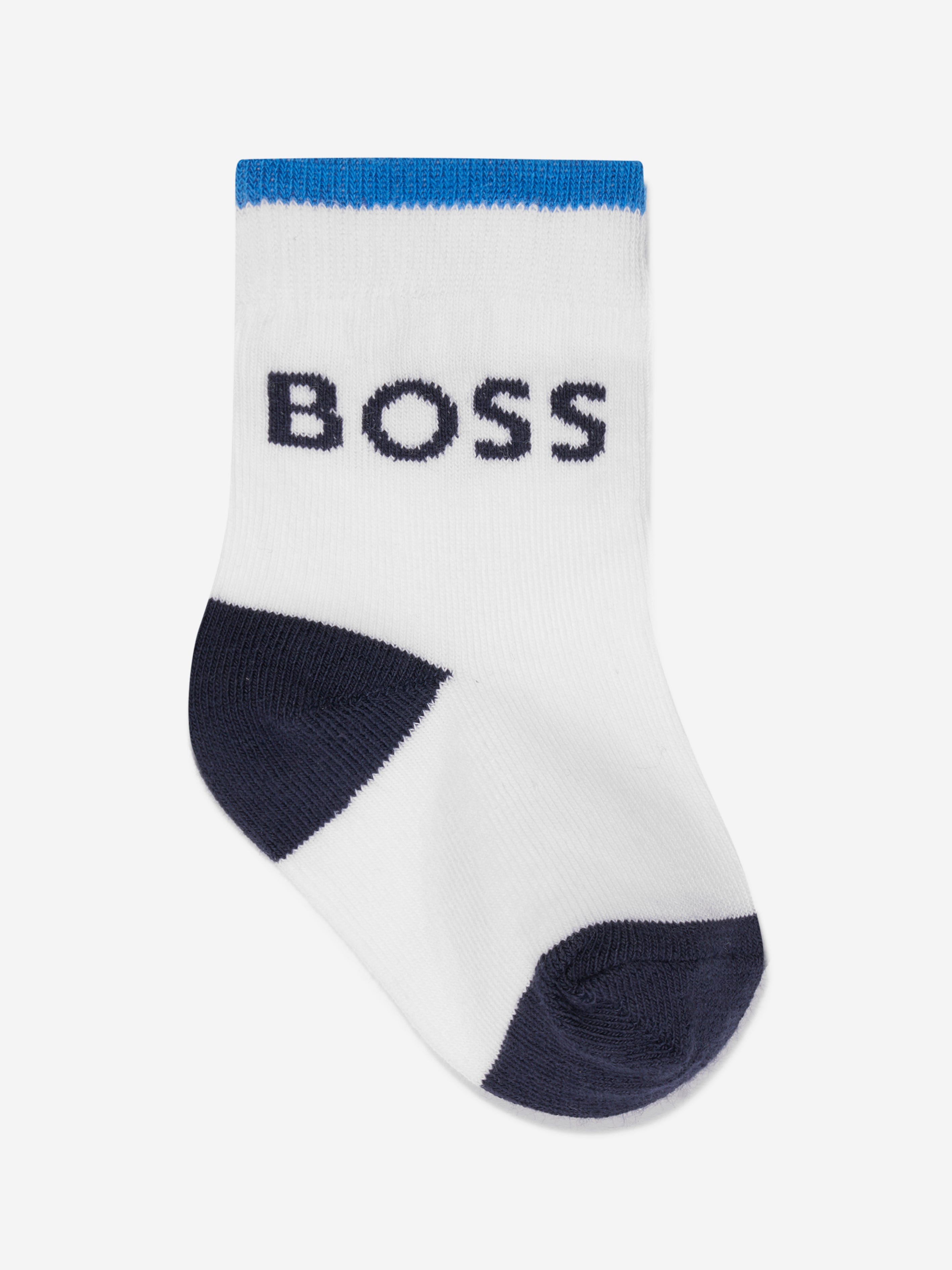 BOSS Baby Boys Socks Set in Navy