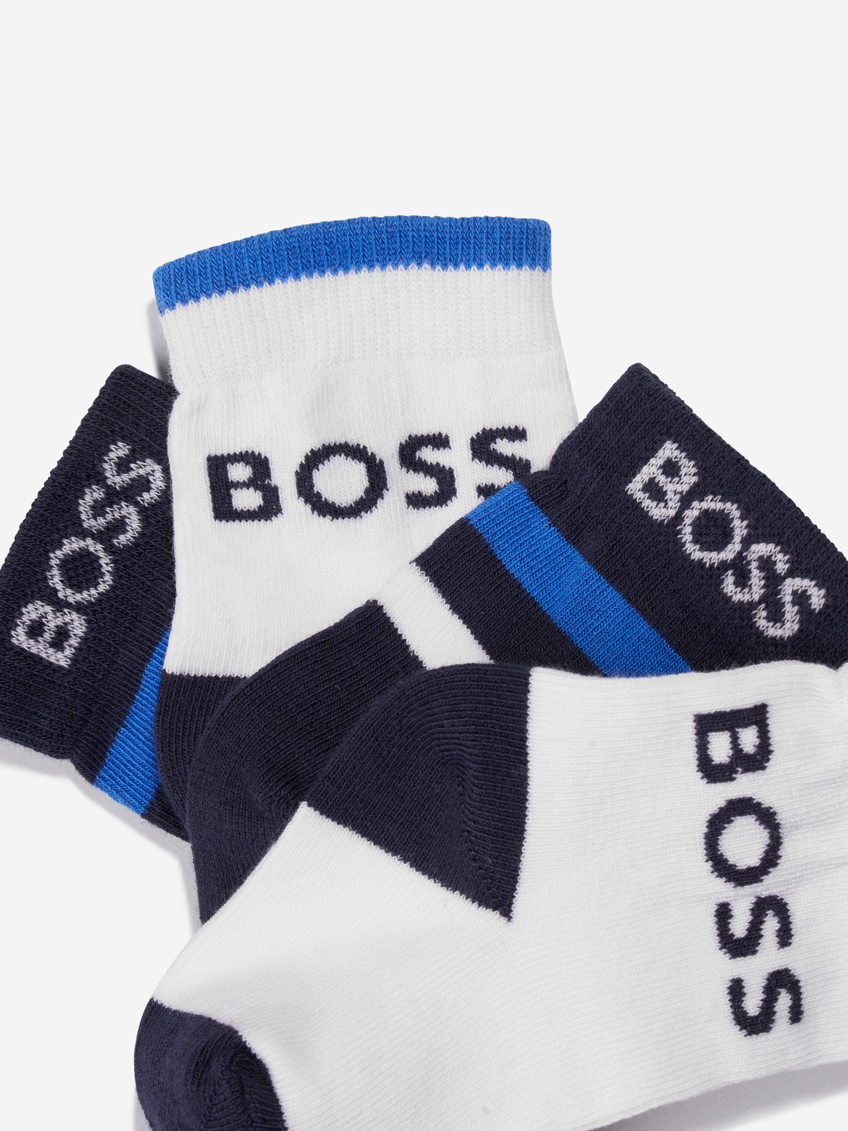 BOSS Baby Boys Socks Set in Navy