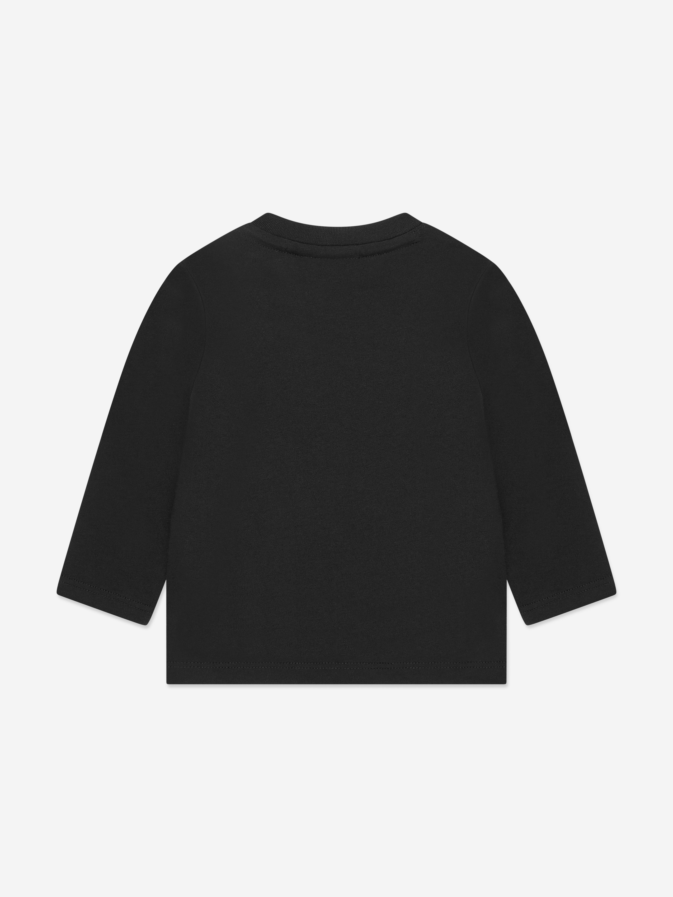 BOSS Baby Boys Long Sleeve T-Shirt in Black