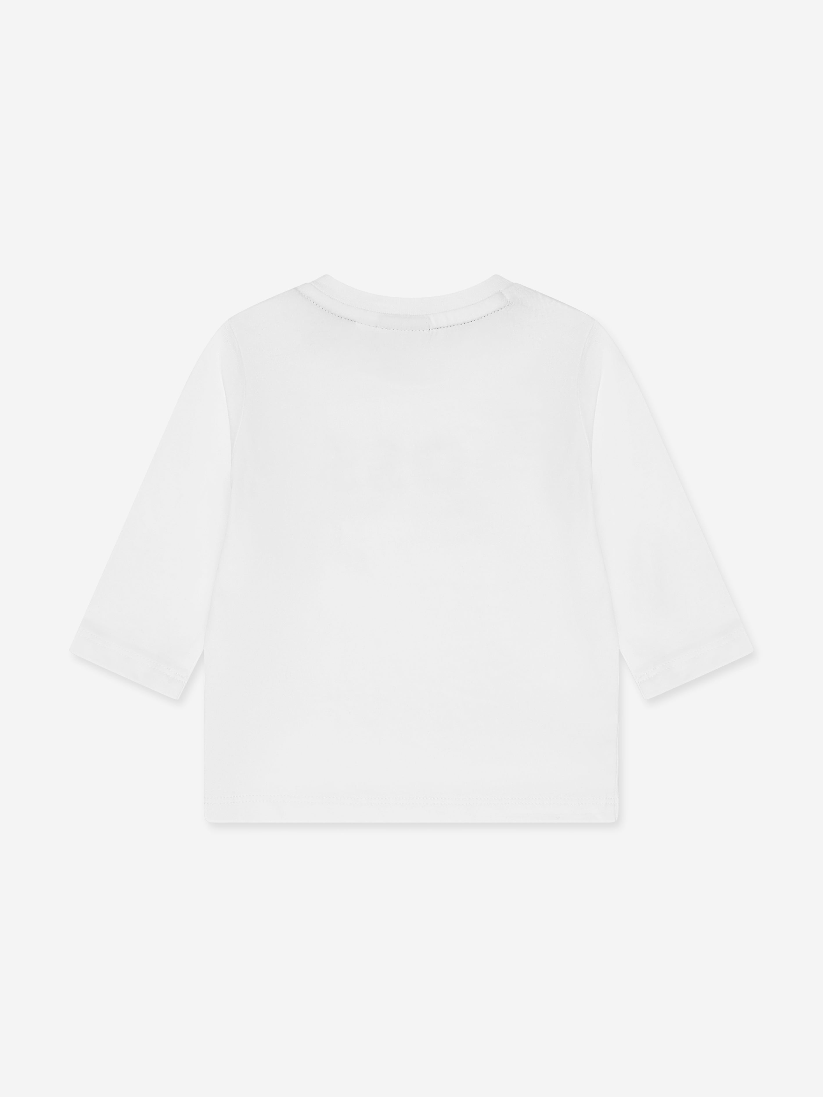 BOSS Baby Boys Long Sleeve T-Shirt in White