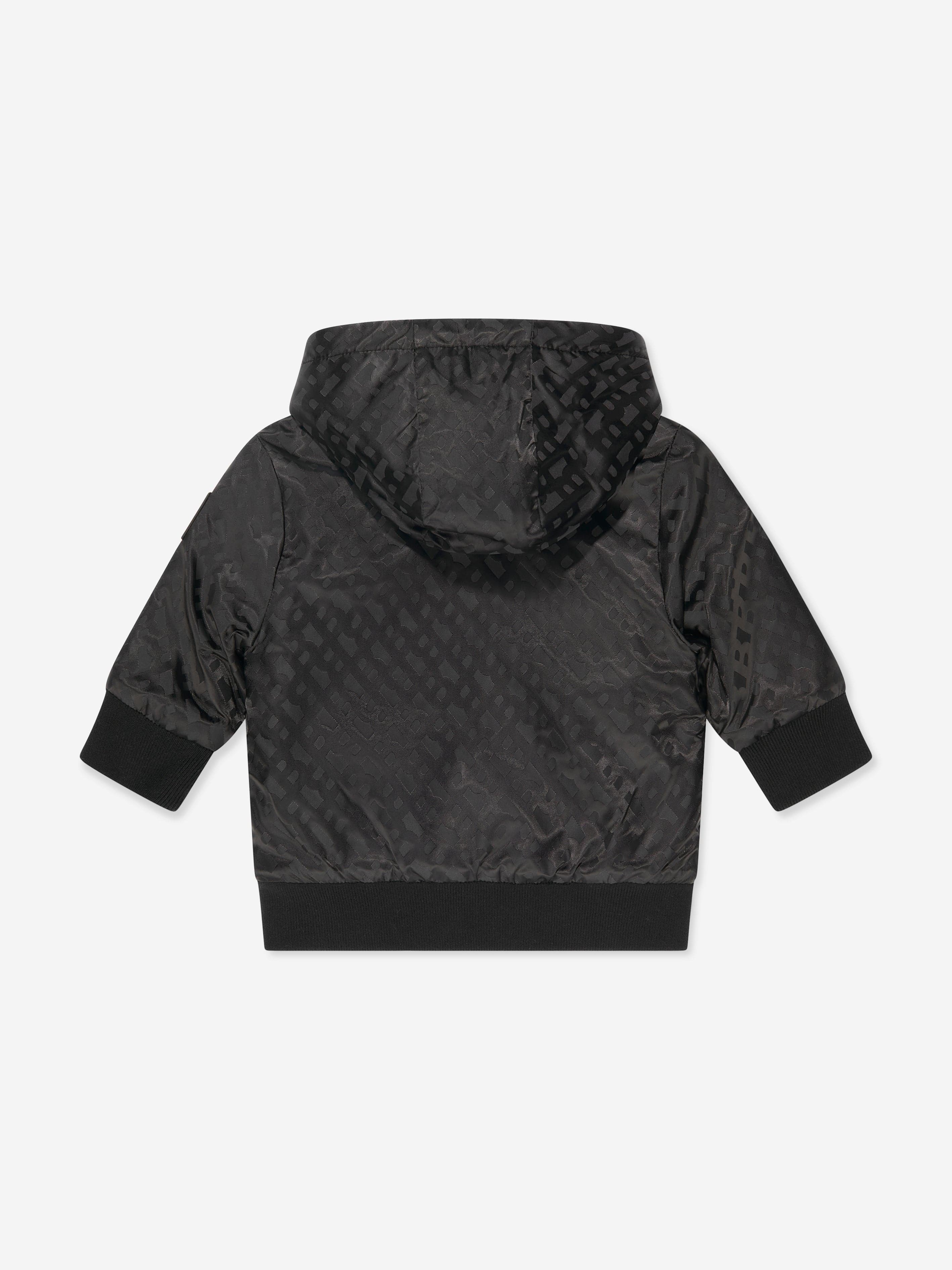 BOSS Baby Boys Reversible Zip Up Top in Black