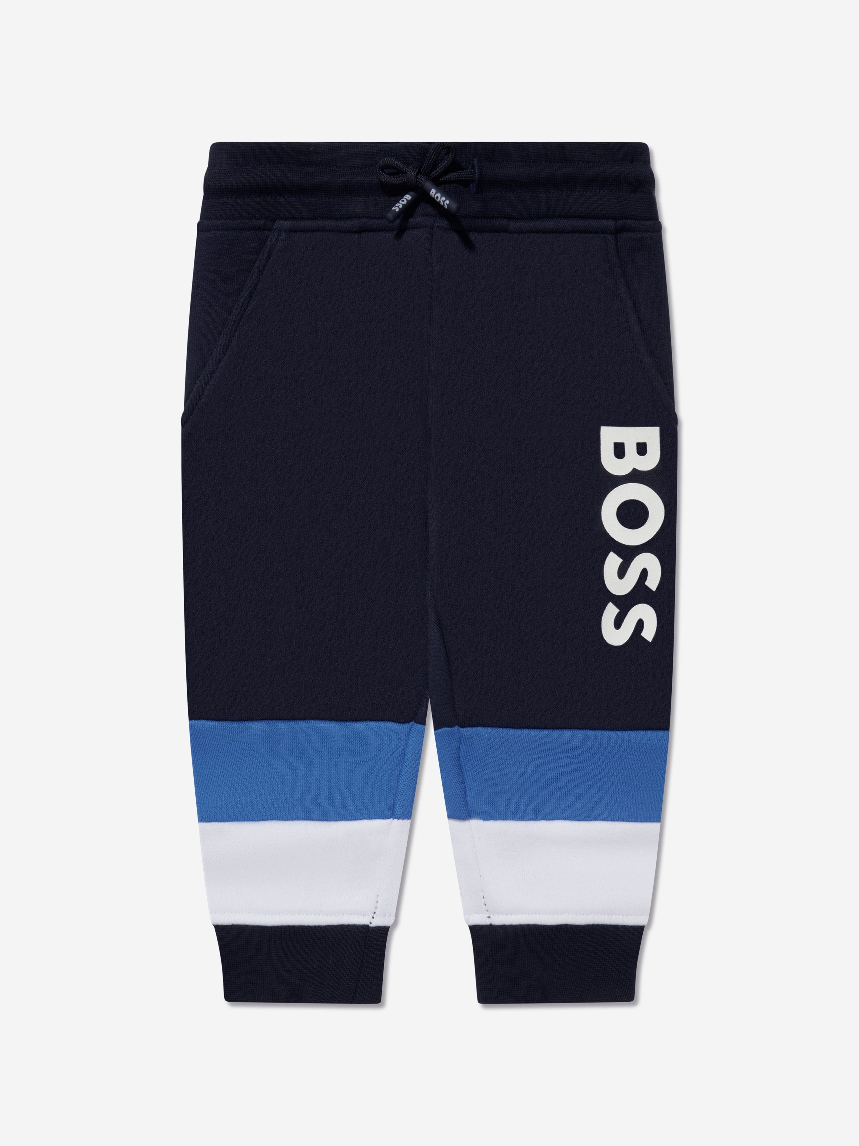 BOSS Baby Boys Tracksuit in Navy