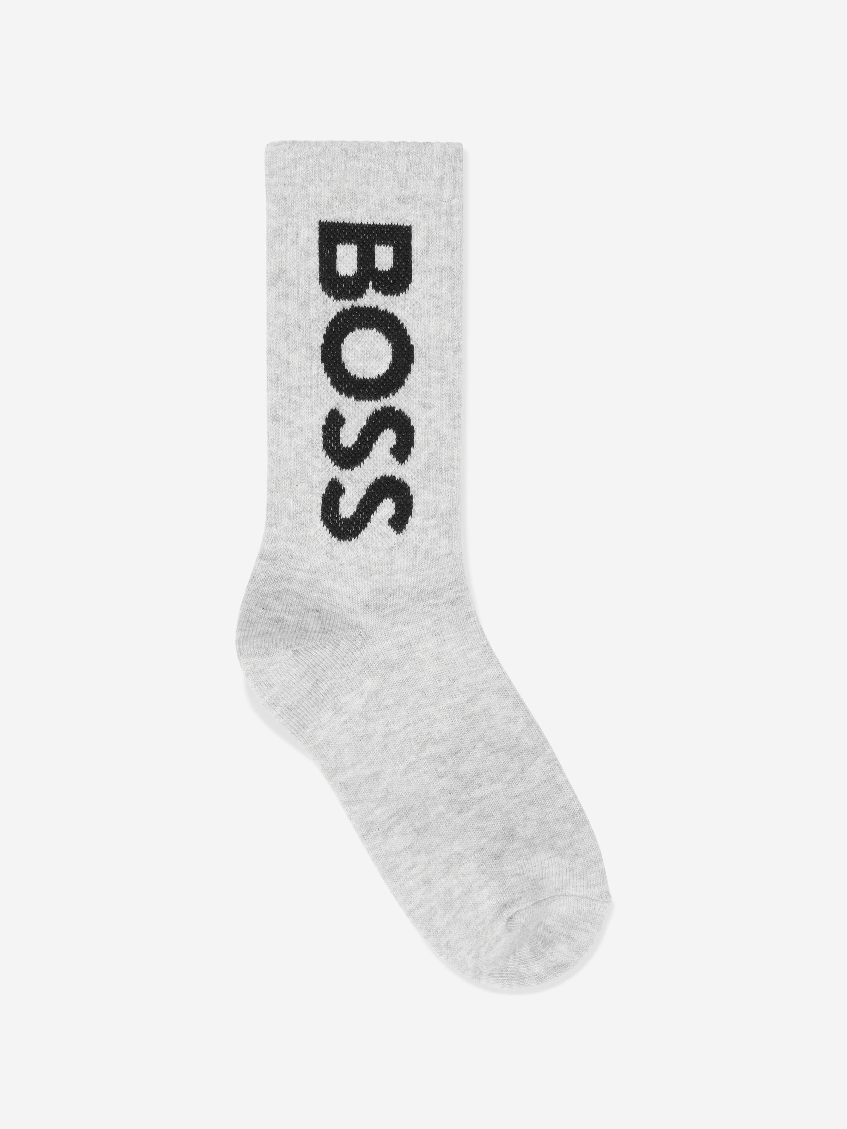 BOSS Boys Socks Set in Black