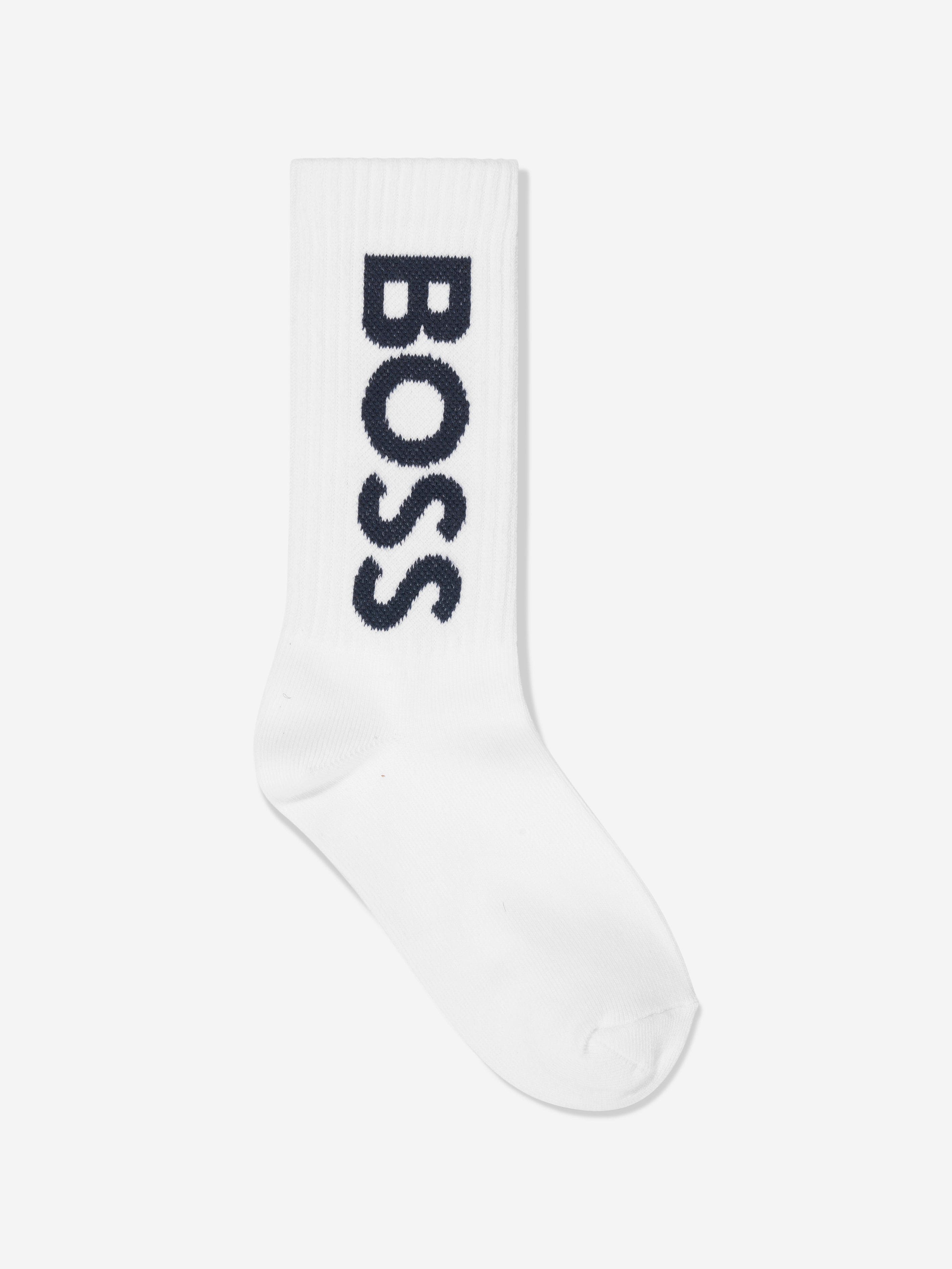 BOSS Boys Socks Set in Navy