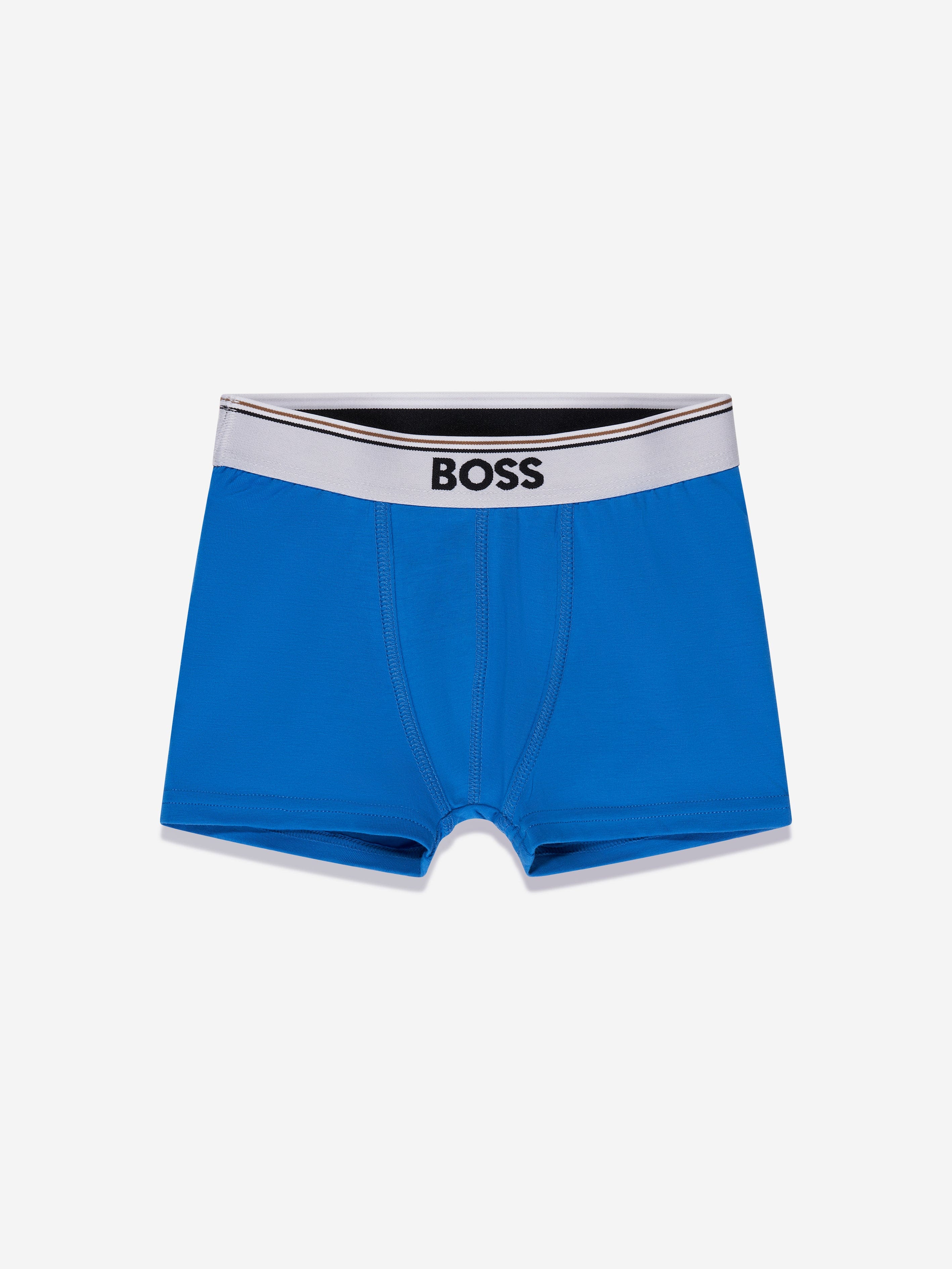 BOSS Boys 2 Pack Boxer Shorts Set in Blue