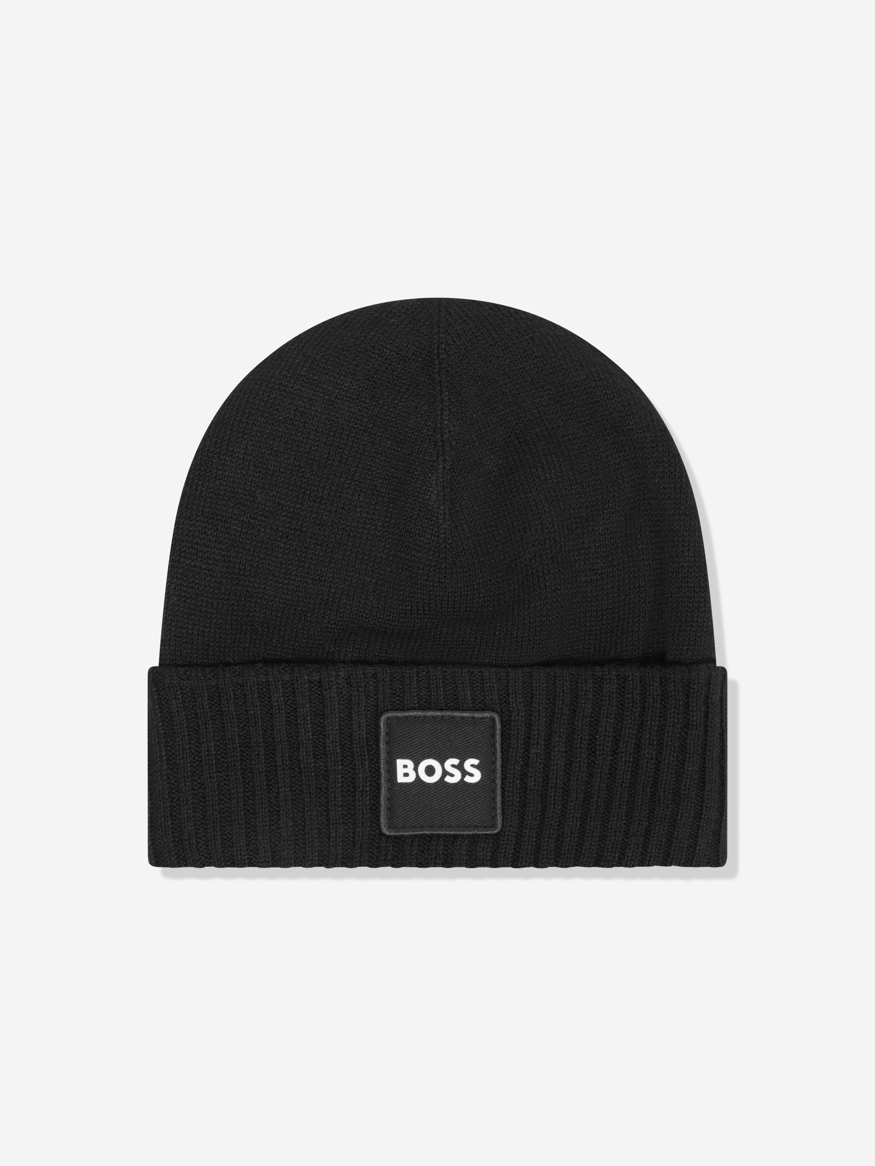 BOSS Boys Pull On Hat in Black