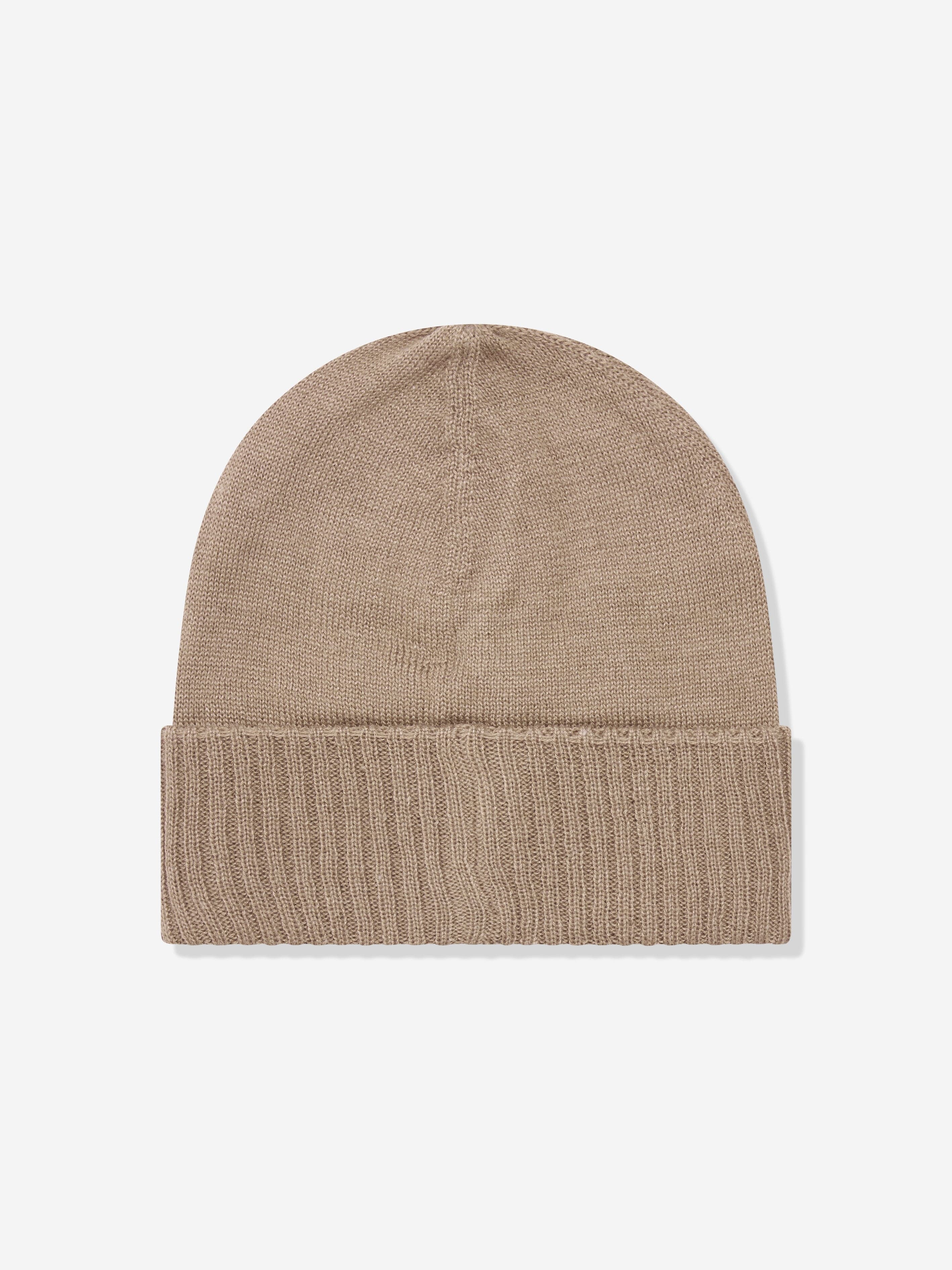 BOSS Boys Pull On Hat in Beige