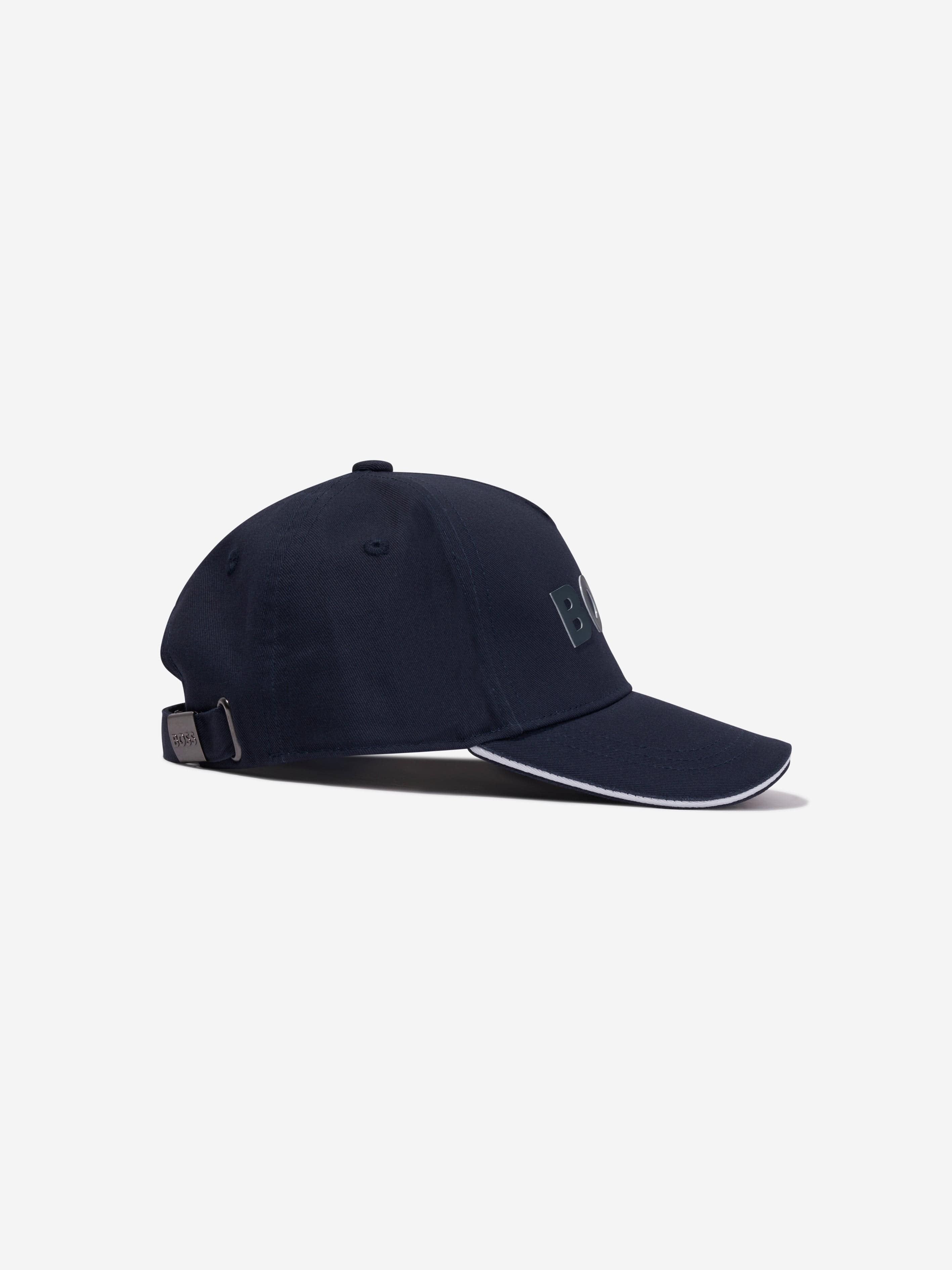 BOSS Boys Logo  Cap in Navy