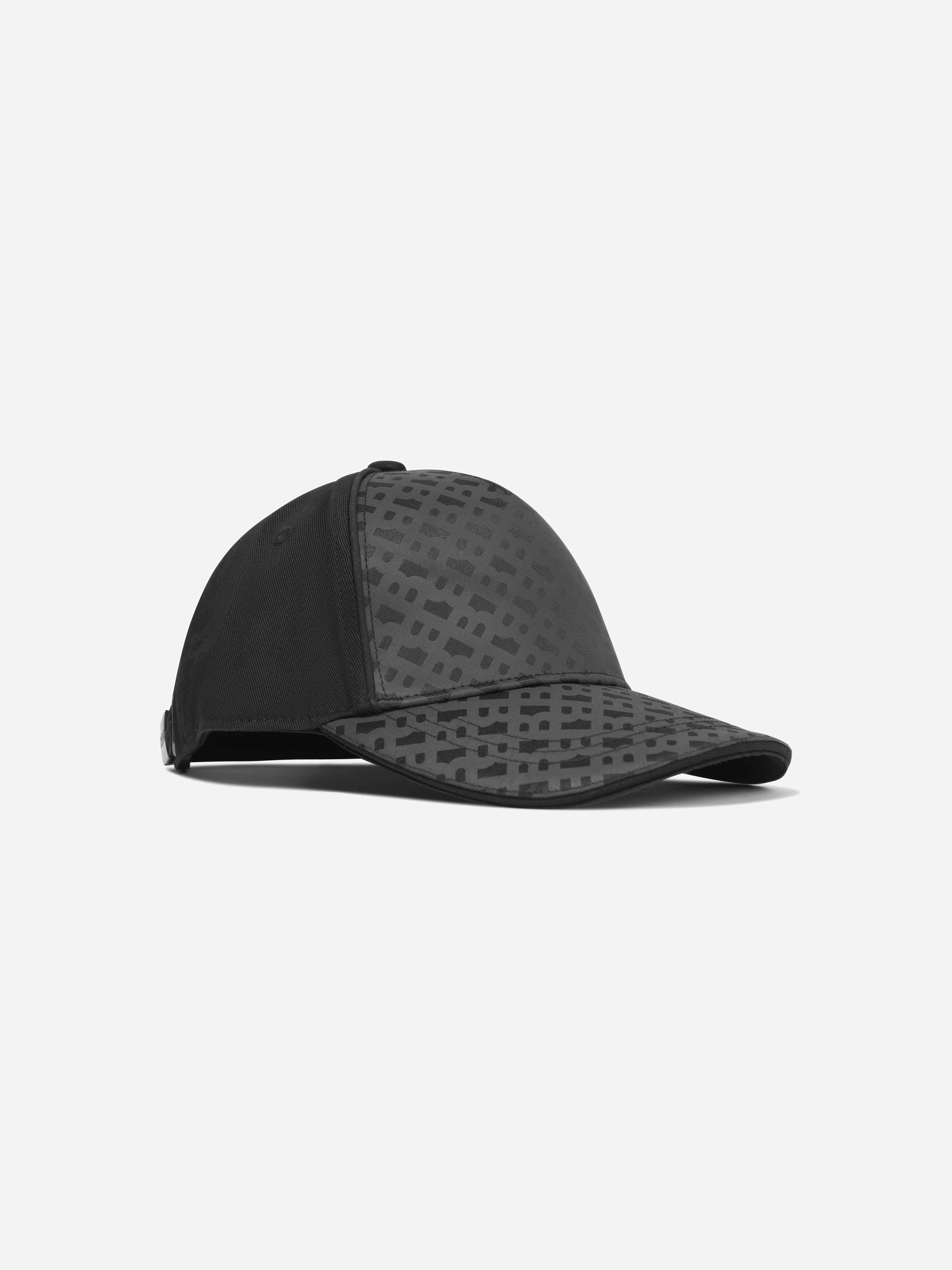 BOSS Boys Monogram Cap in Black