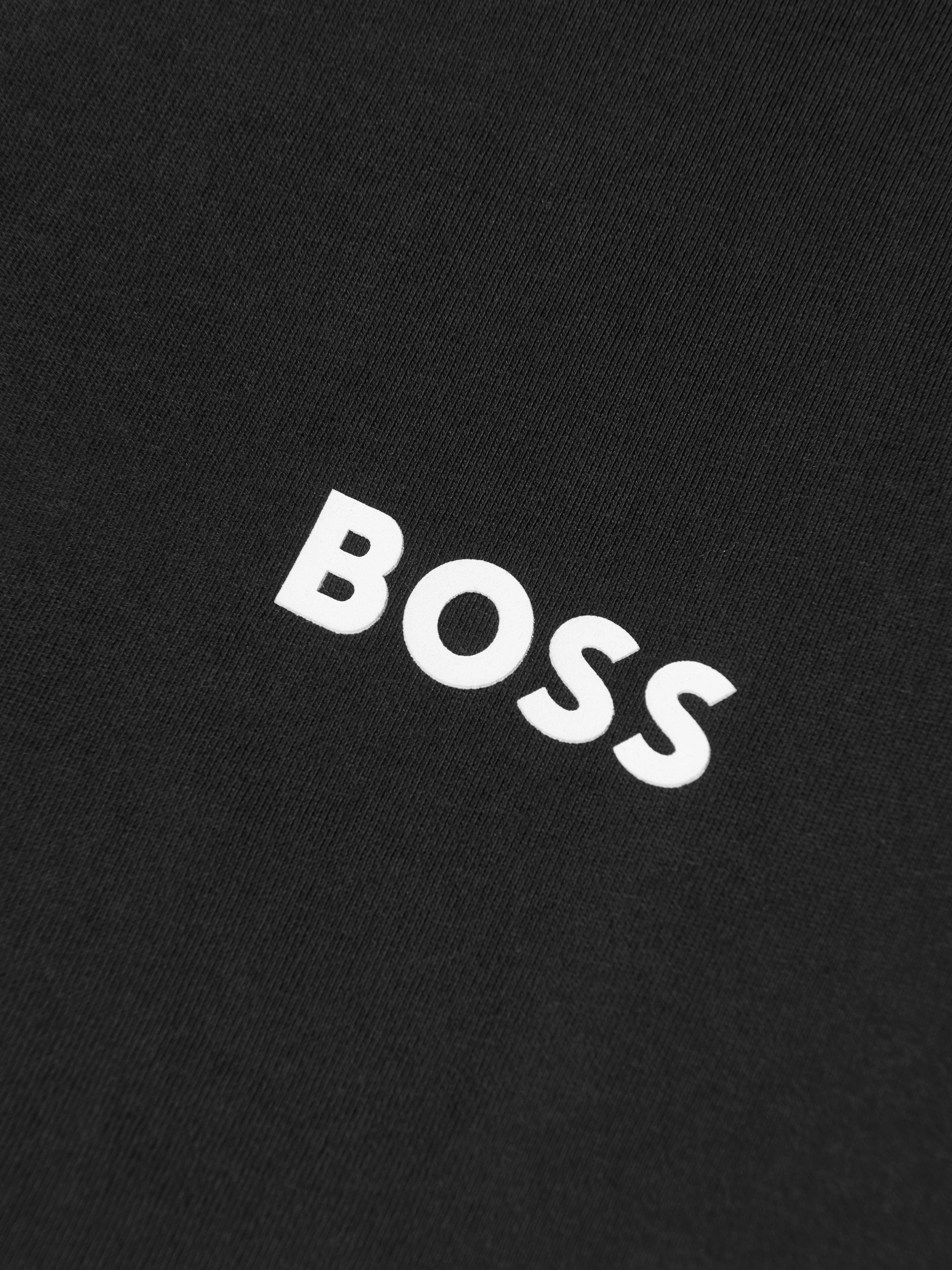 BOSS Boys Logo T-Shirt in Black