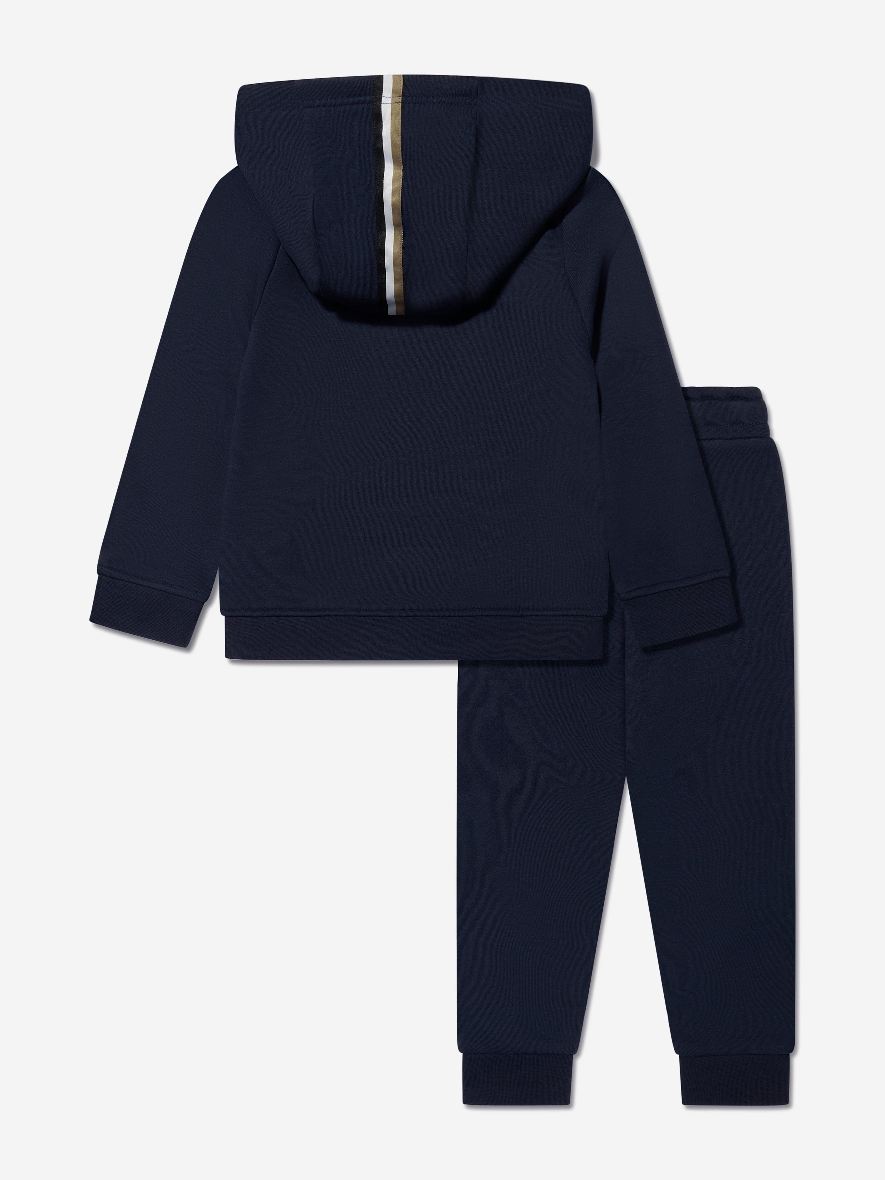 BOSS Boys Logo Tracksuit in Navy