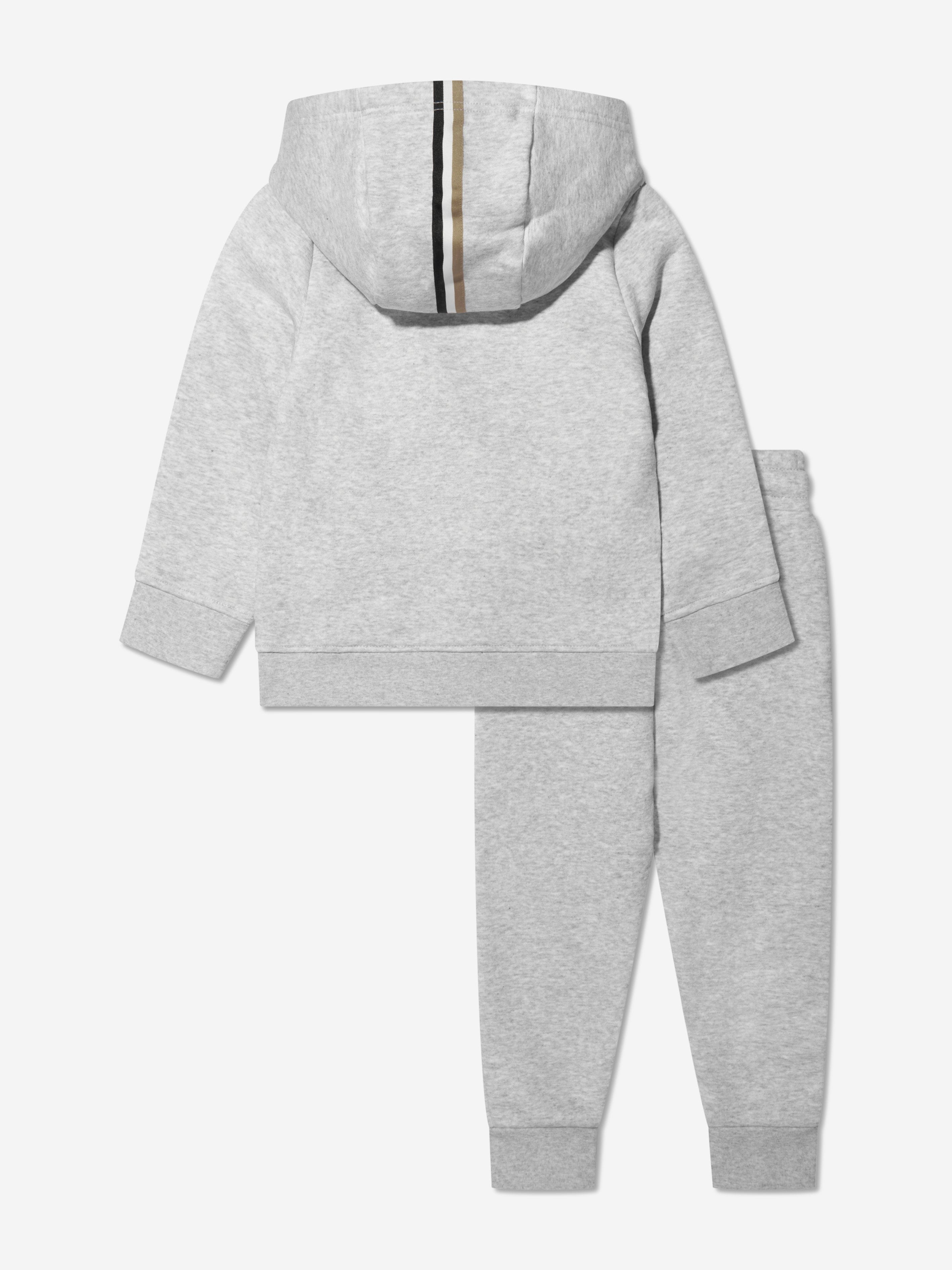 BOSS Boys Logo Tracksuit in Grey