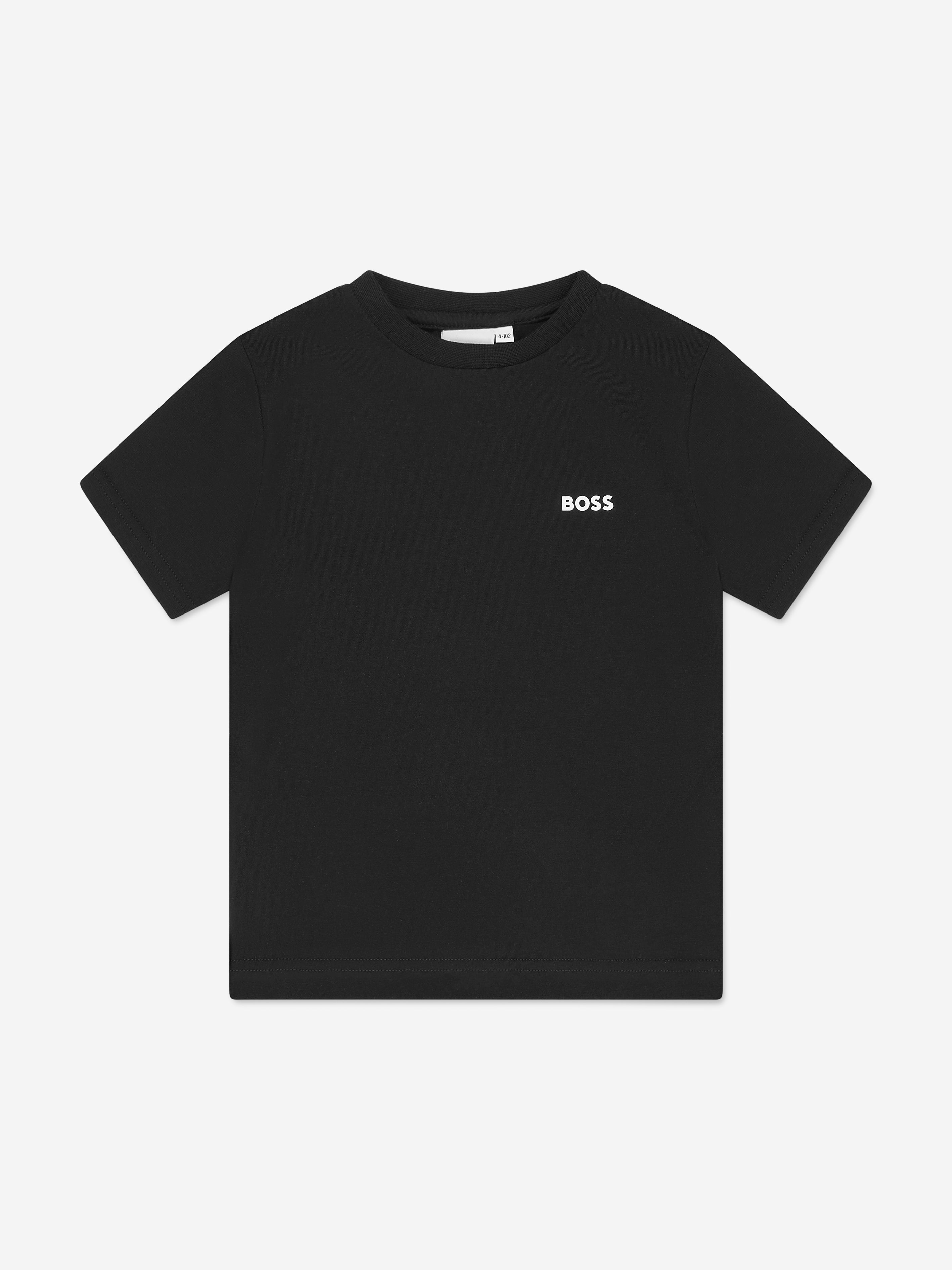 BOSS Boys 2 Pack T-Shirts Set in Black