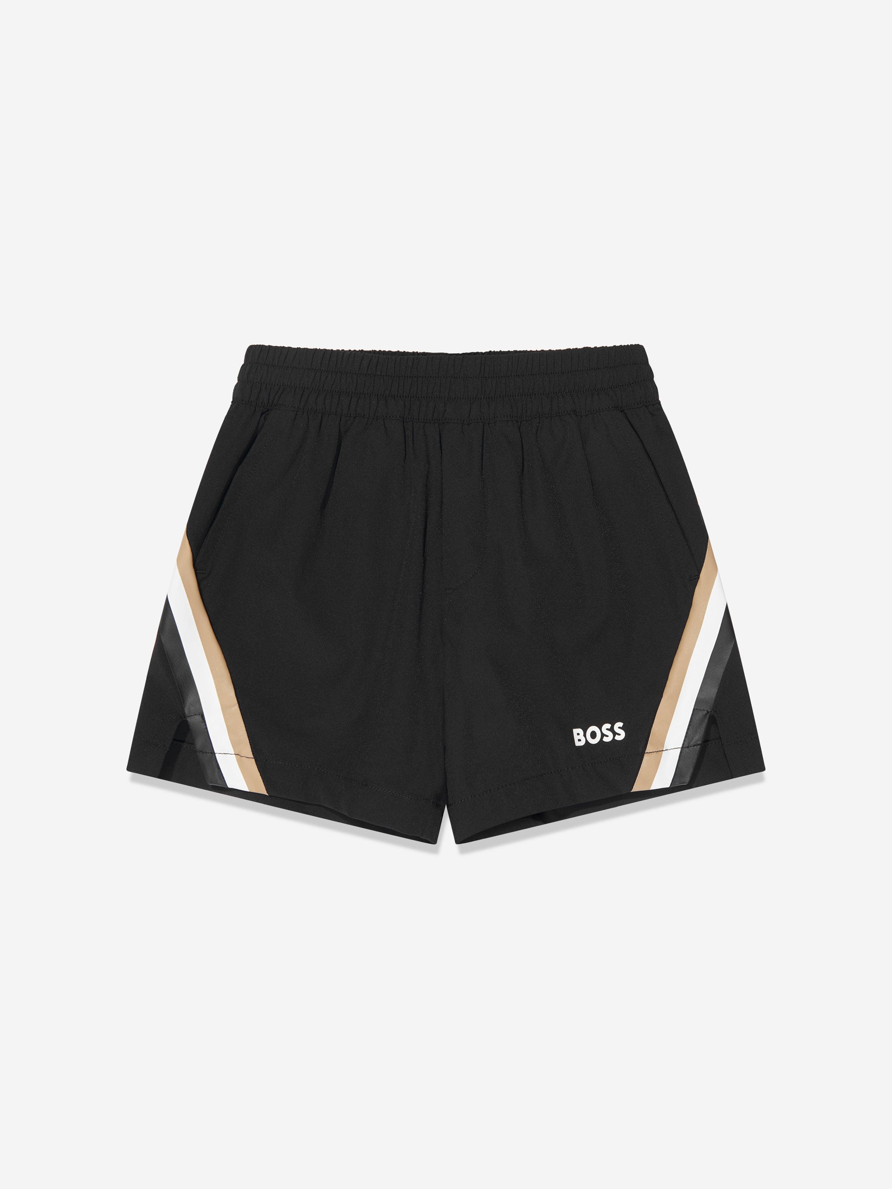 BOSS Boys Matteo Berrettini Shorts in Black