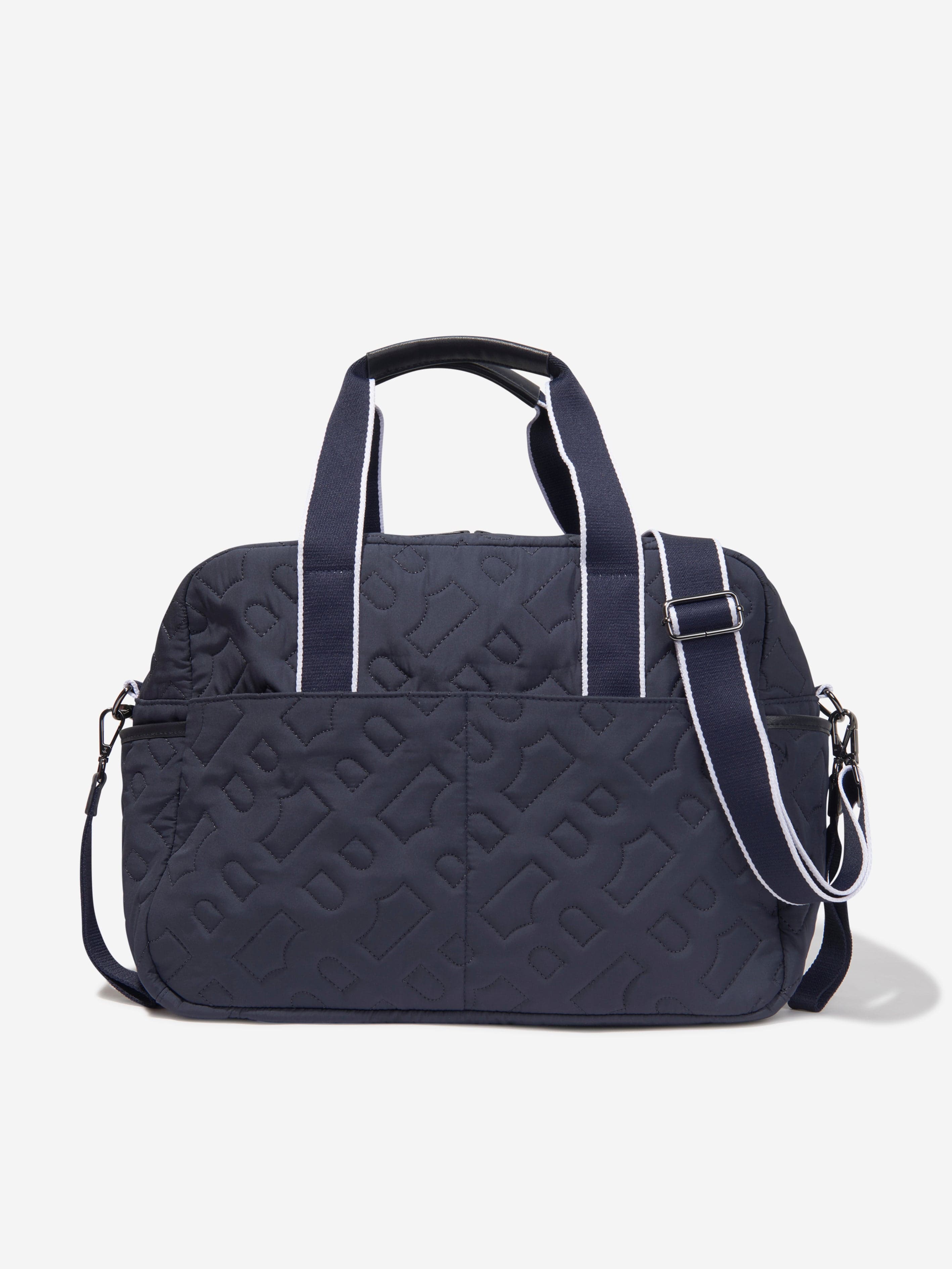 BOSS Baby Logo Changing Bag in Navy