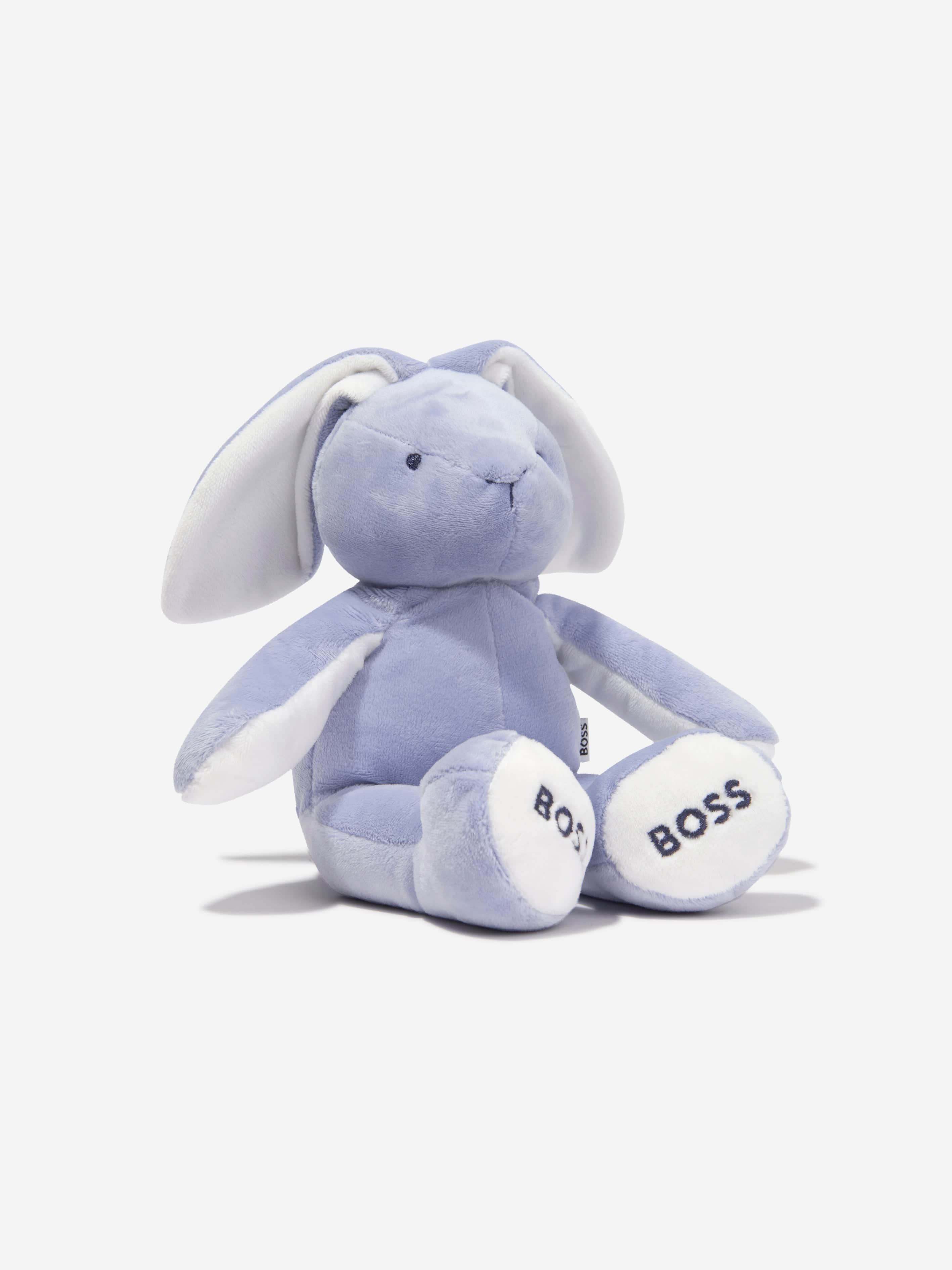 BOSS Baby Boys Bunny Soft Toy in Blue