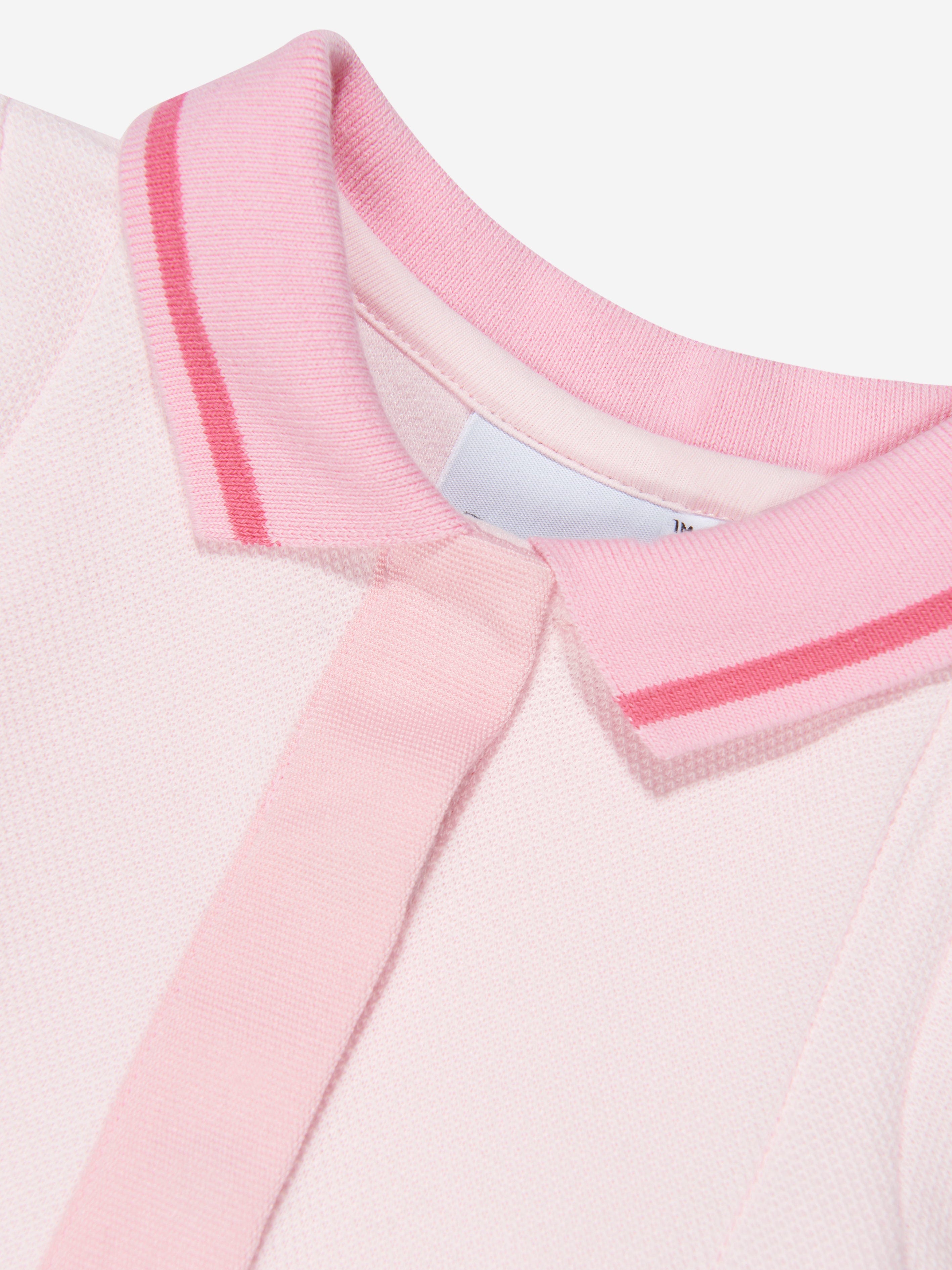 BOSS Baby Girls Polo Dress in Pink