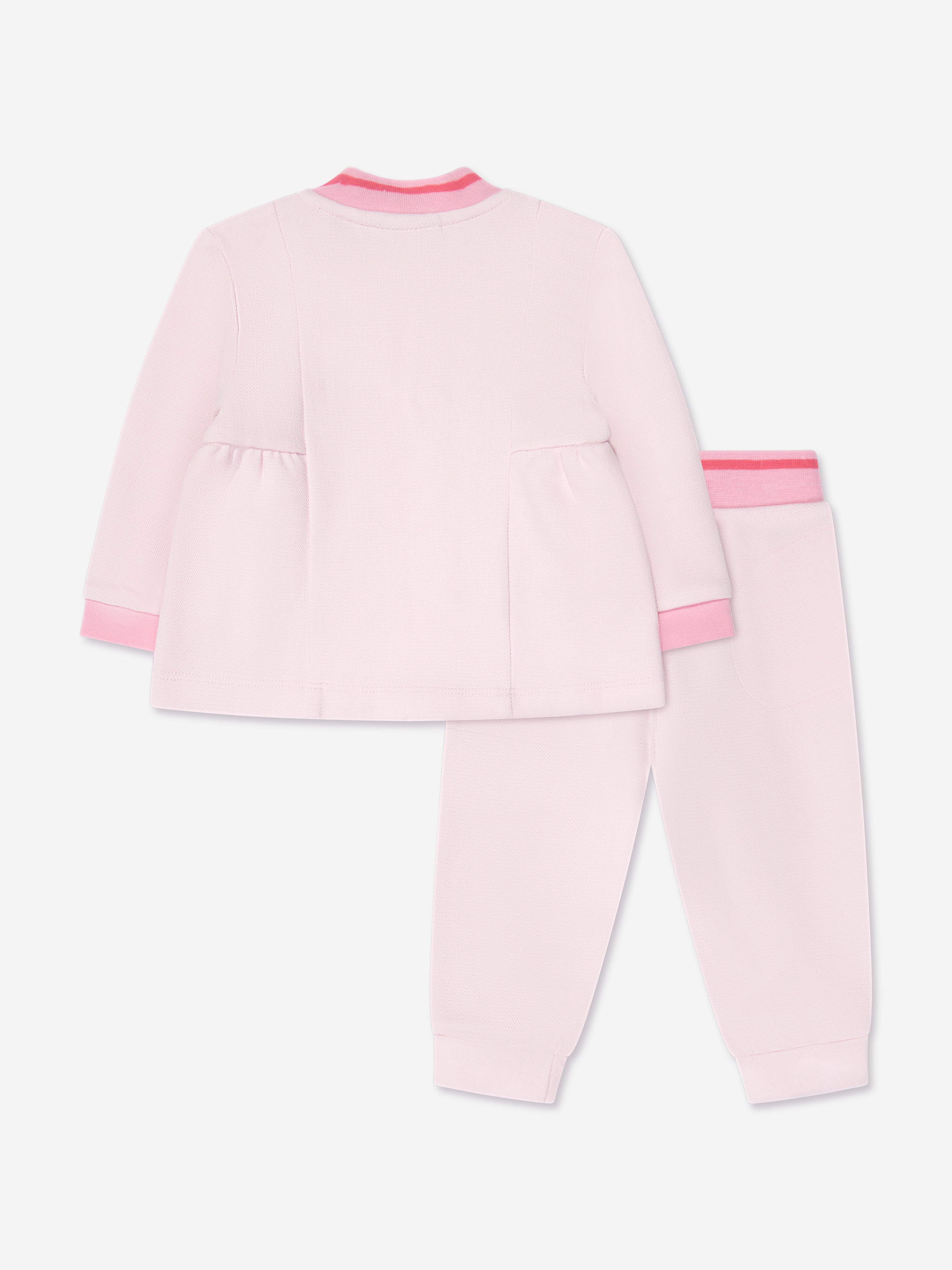 BOSS Baby Girls Logo Tracksuit in Pink