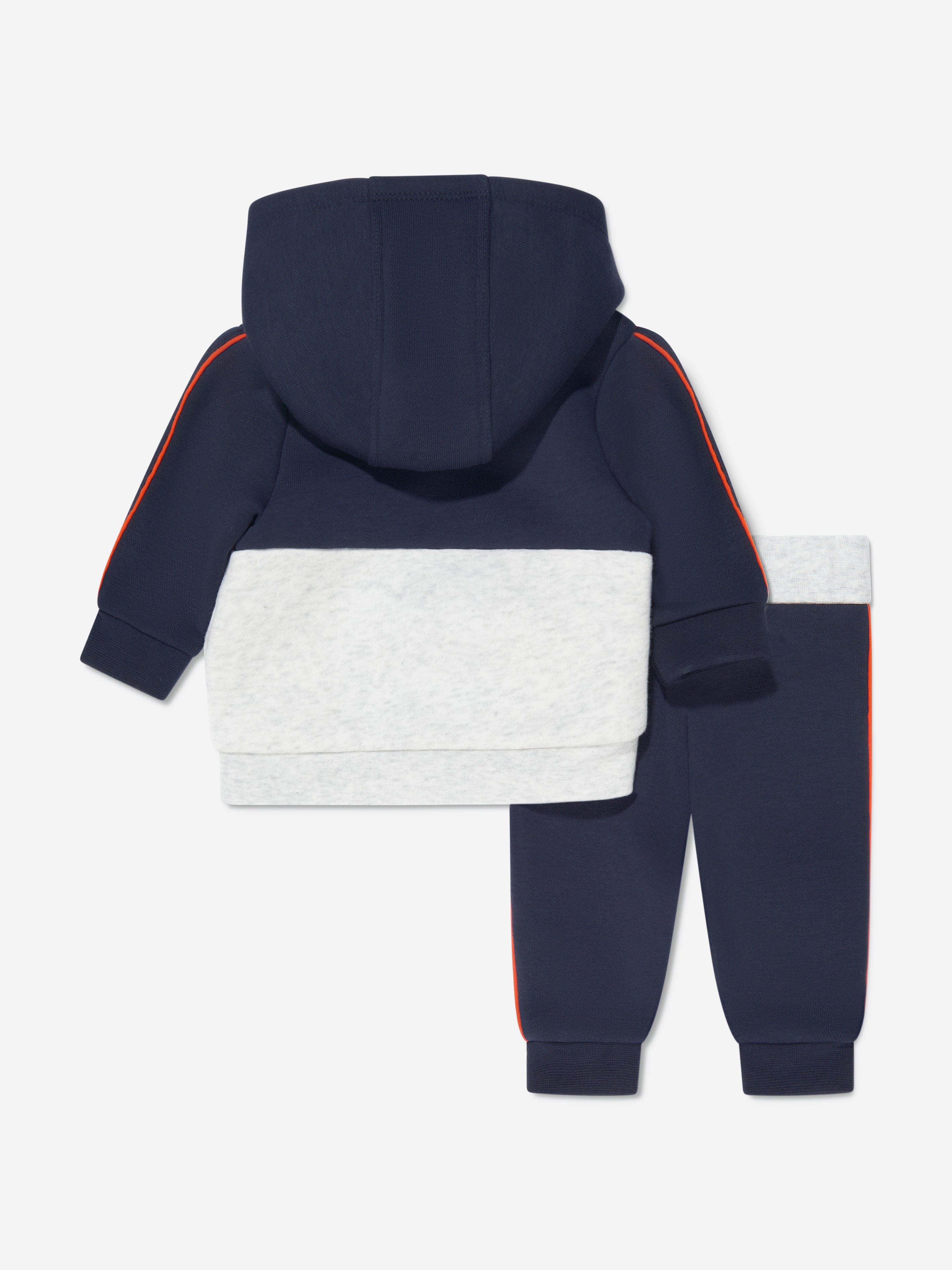 BOSS Baby Boys Contrast Tracksuit in Navy