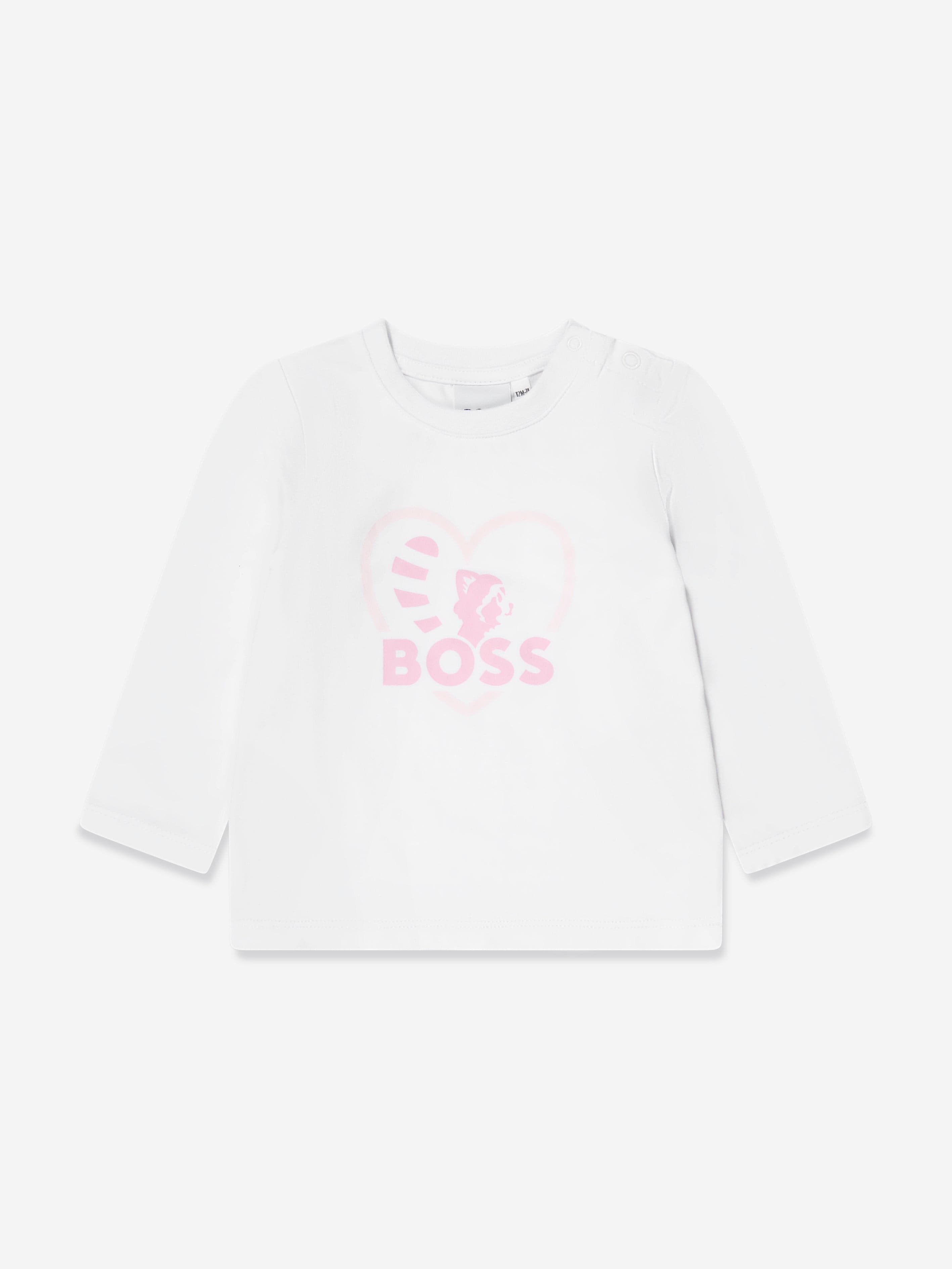 BOSS Baby Girls 3 Piece Outfit Gift Set in Pink