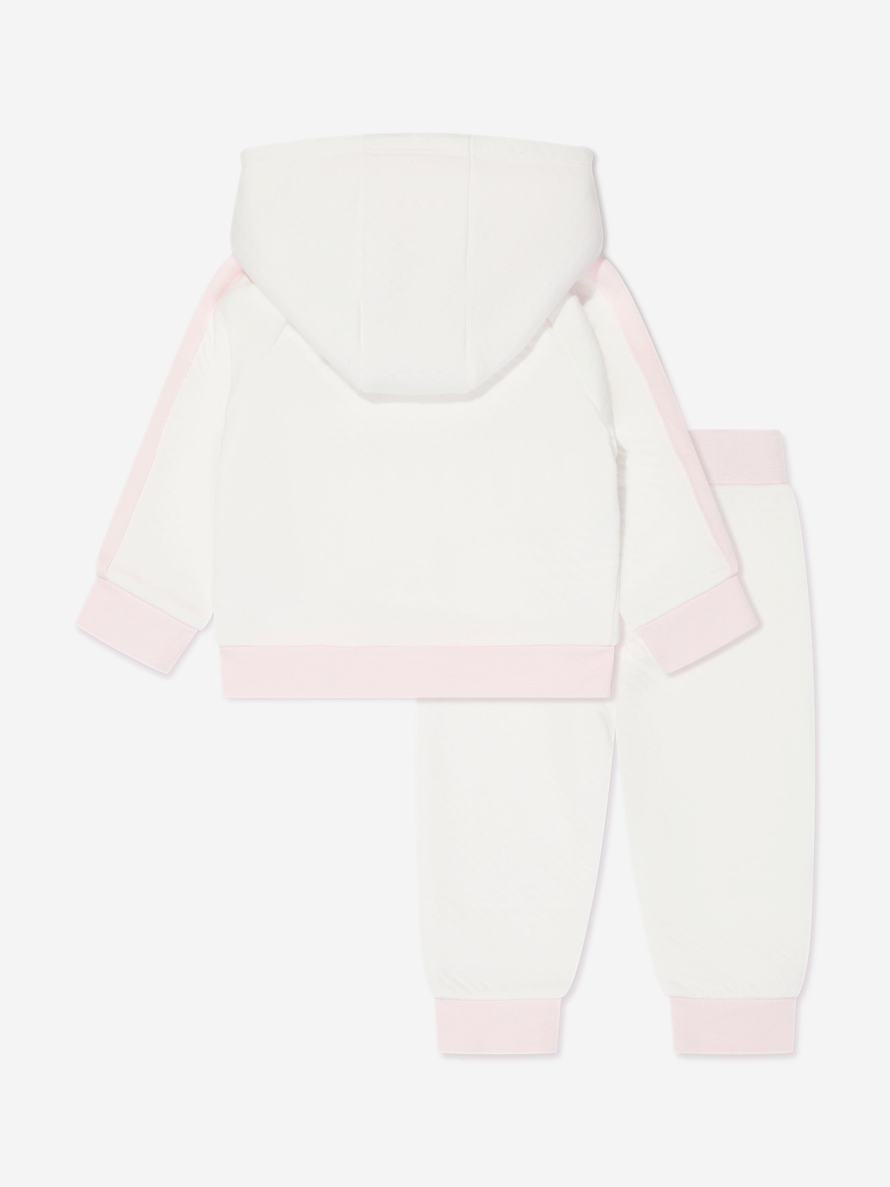 BOSS Baby Girls Tracksuit in Ivory