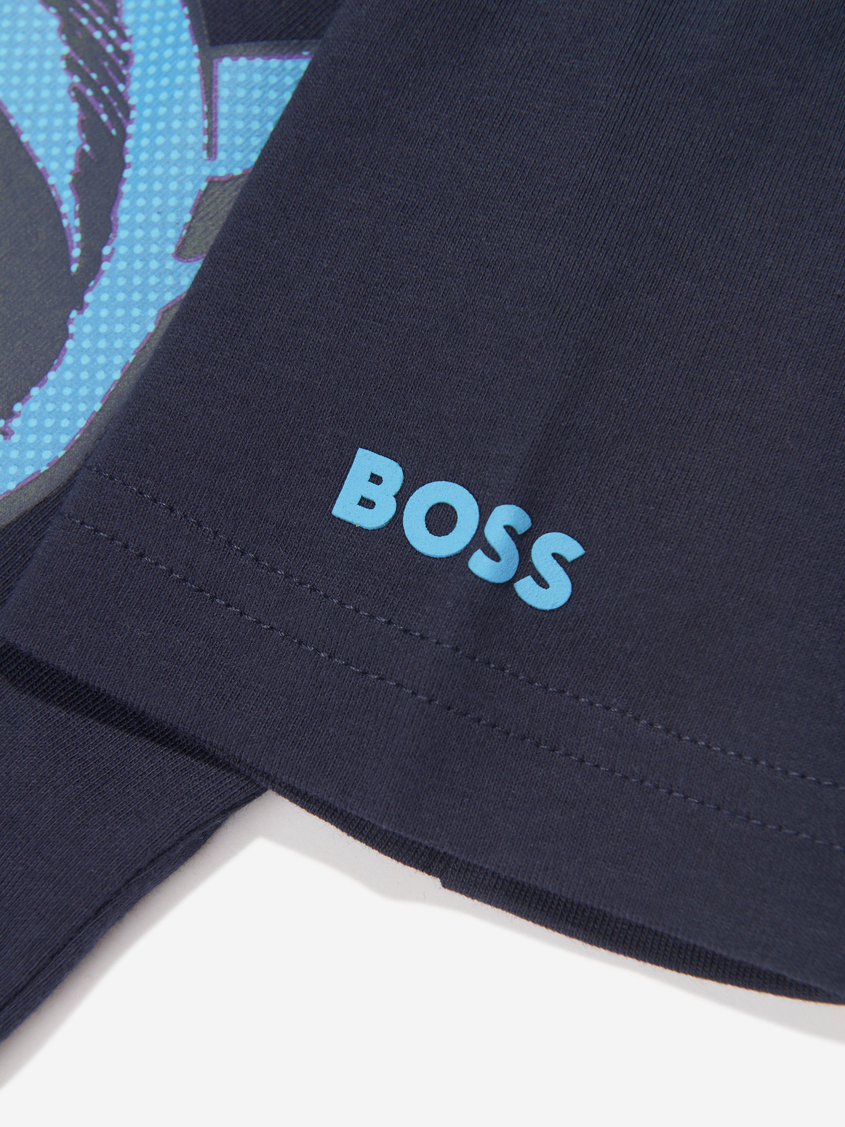 BOSS Boys Batman T-Shirt in Navy