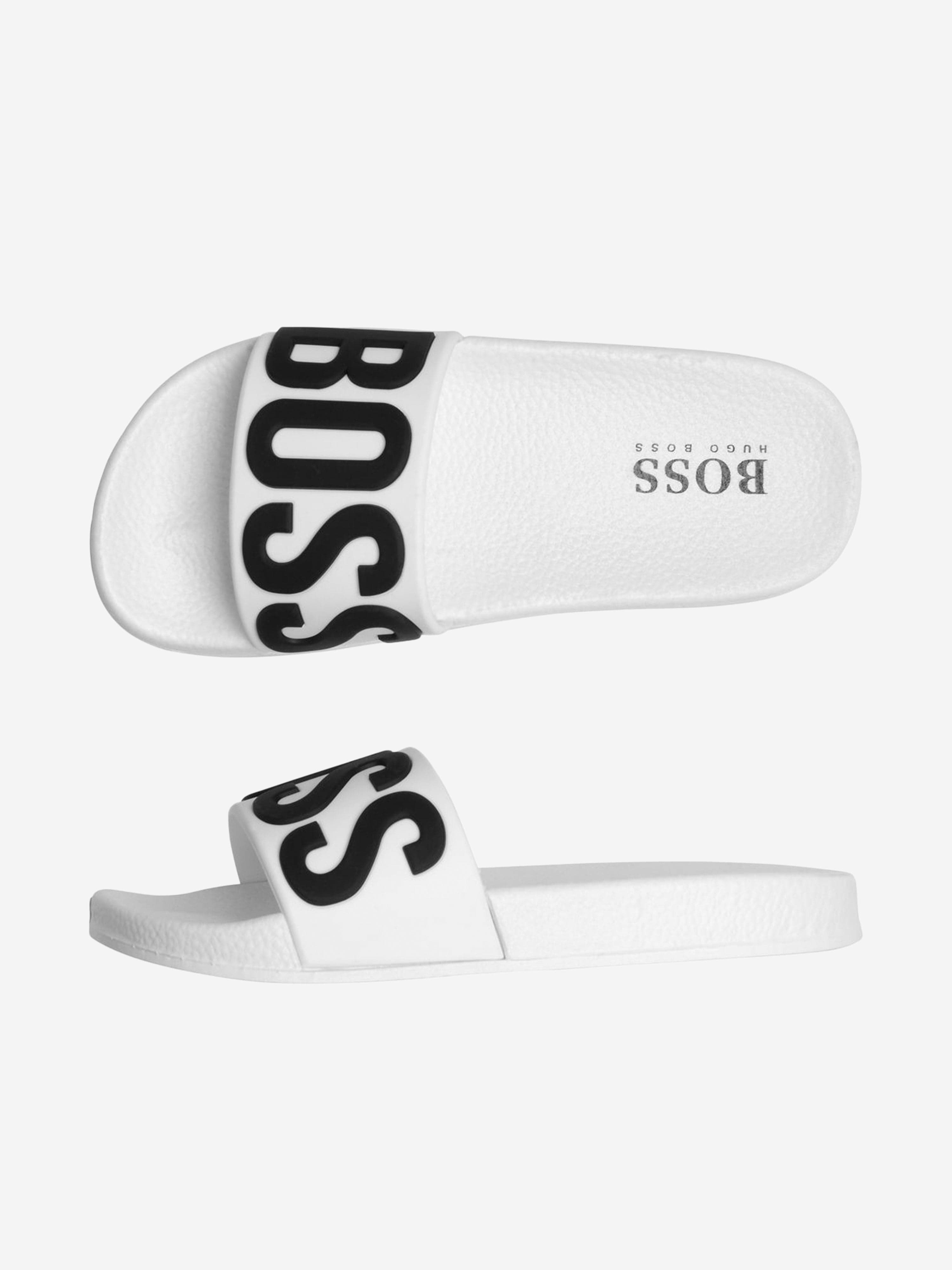 BOSS Boys Logo Silders