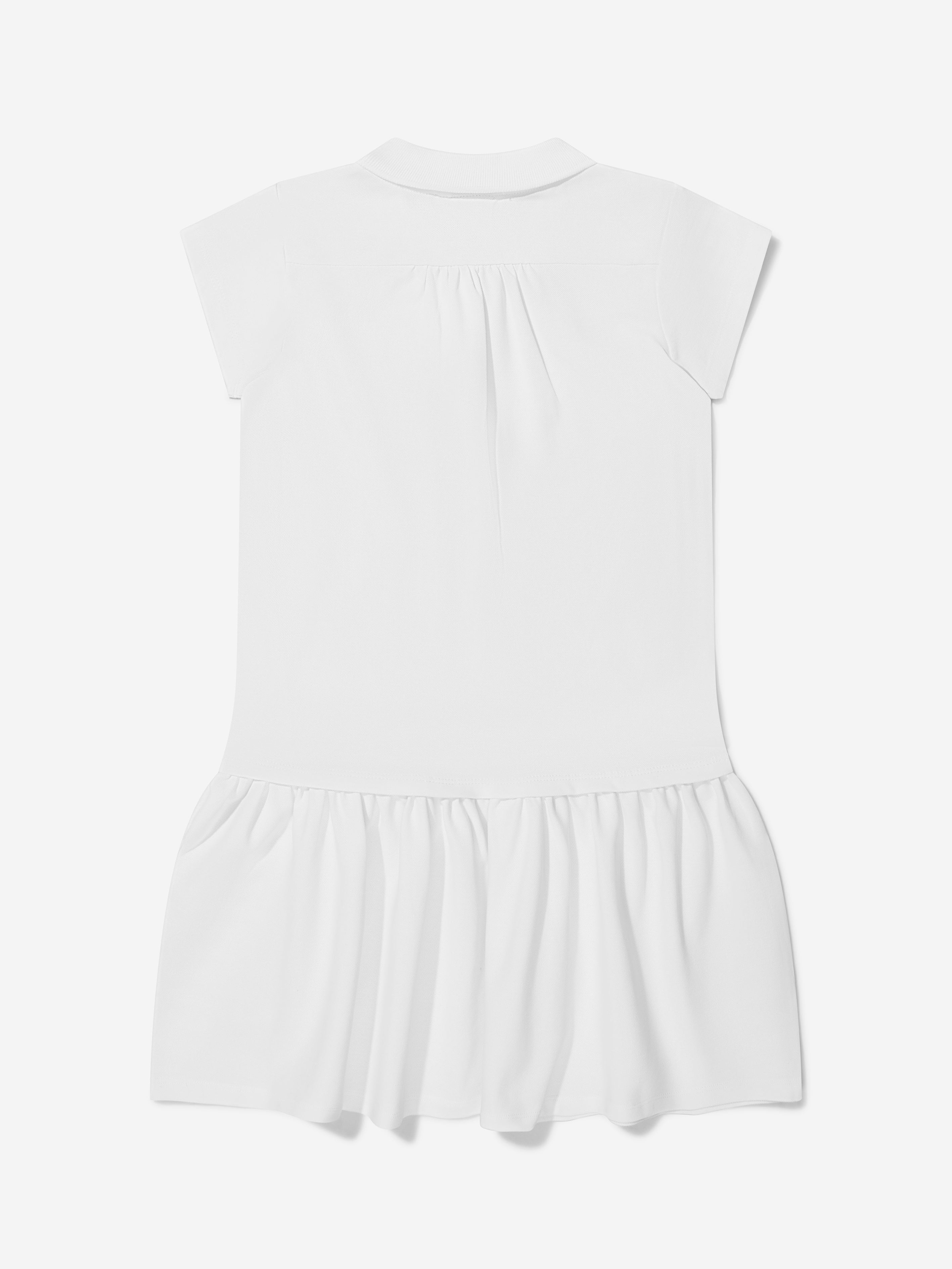 BOSS Girls Cotton Pique Polo Dress