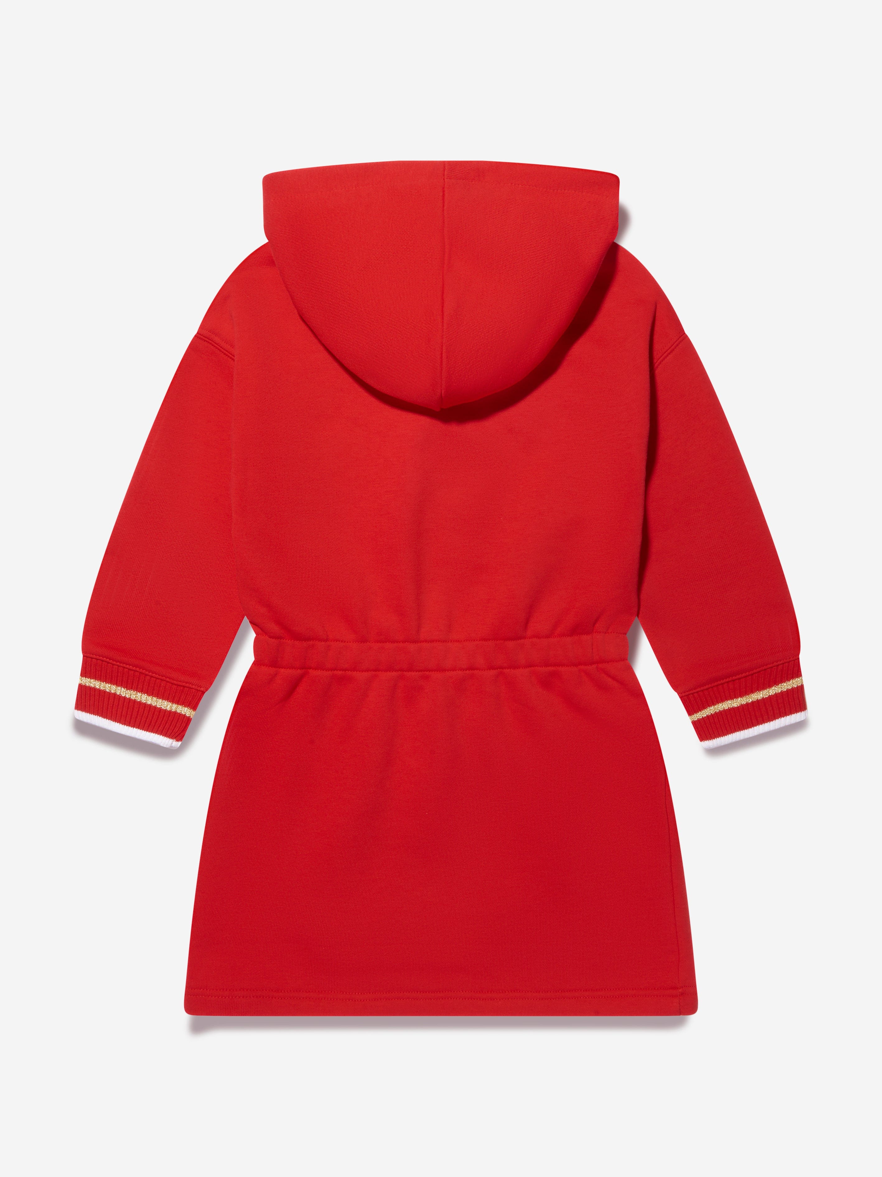 BOSS Girls Lola Bunny Hooded Dress In Red