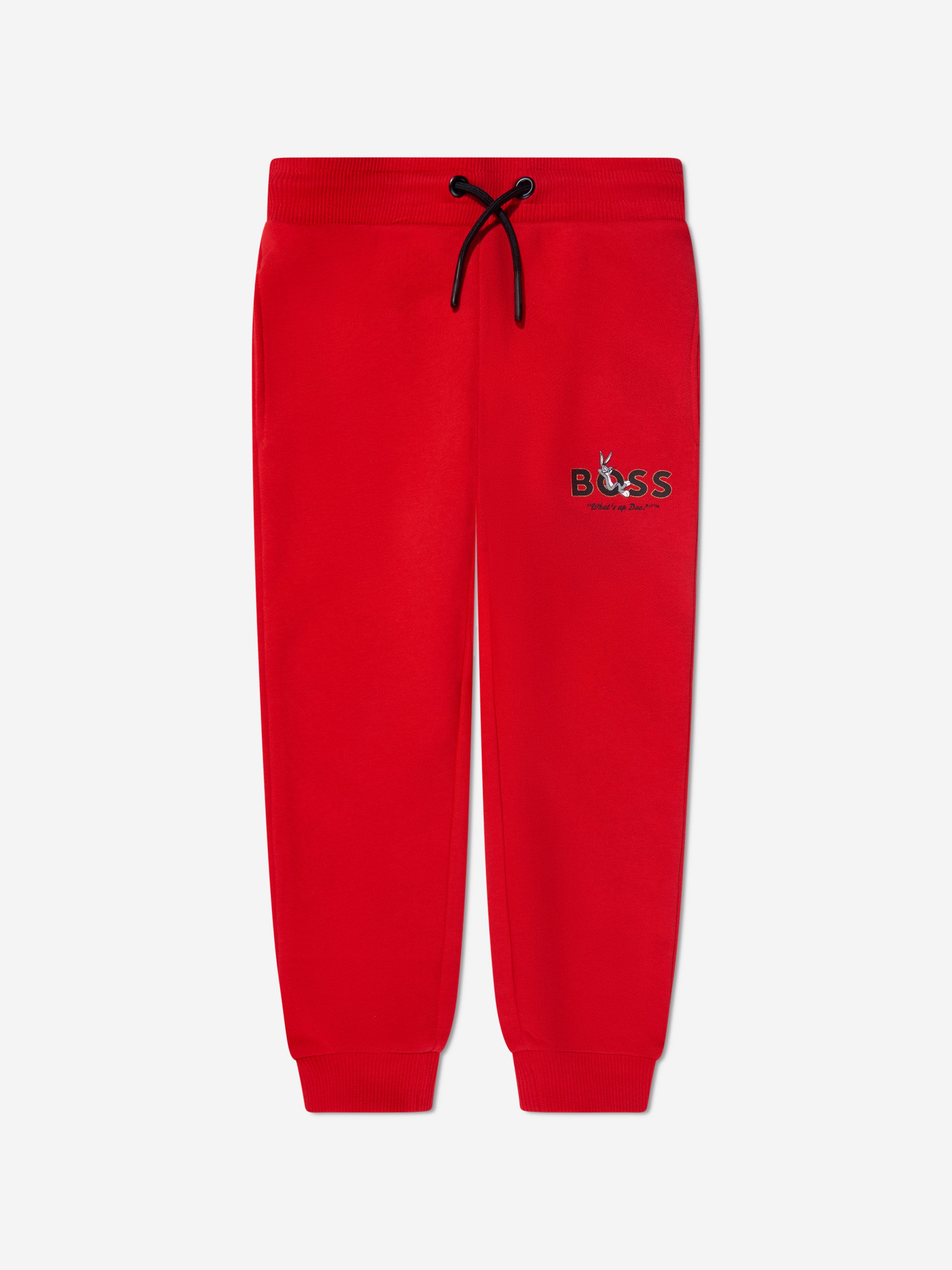 BOSS Boys Bugs Bunny 3 Piece Tracksuit Set In Red