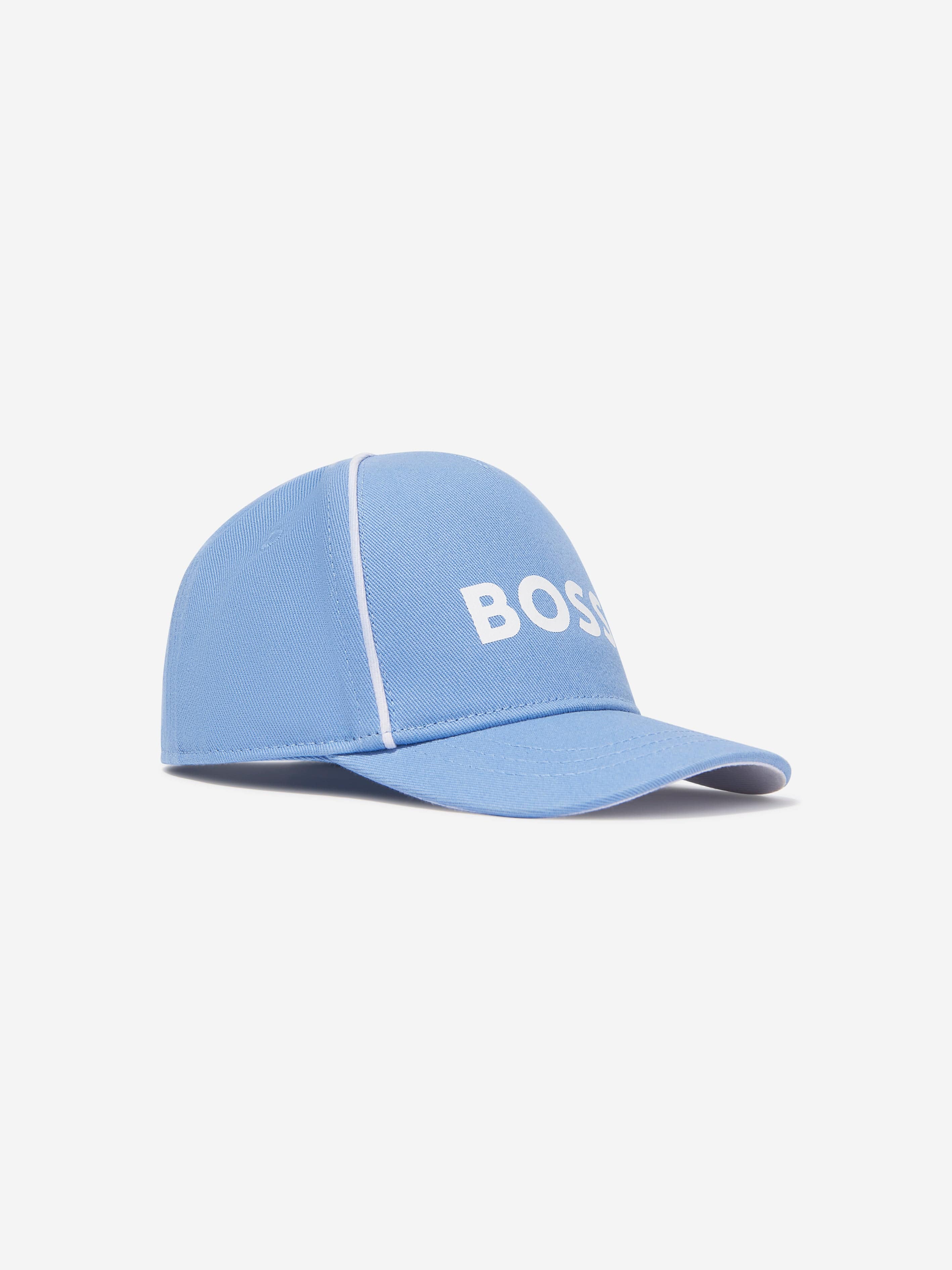 BOSS Baby Boys Logo Cap In Blue