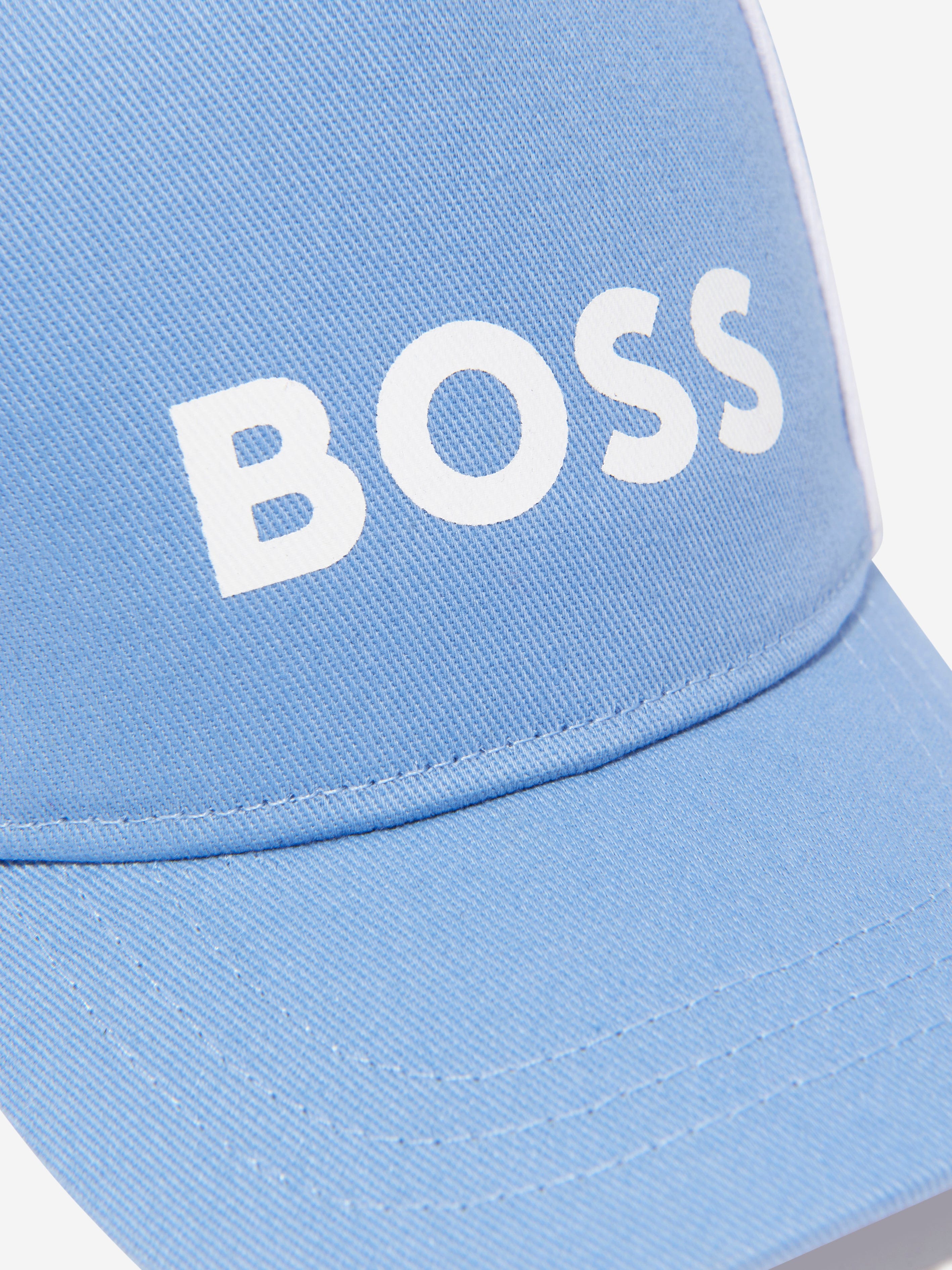 BOSS Baby Boys Logo Cap In Blue