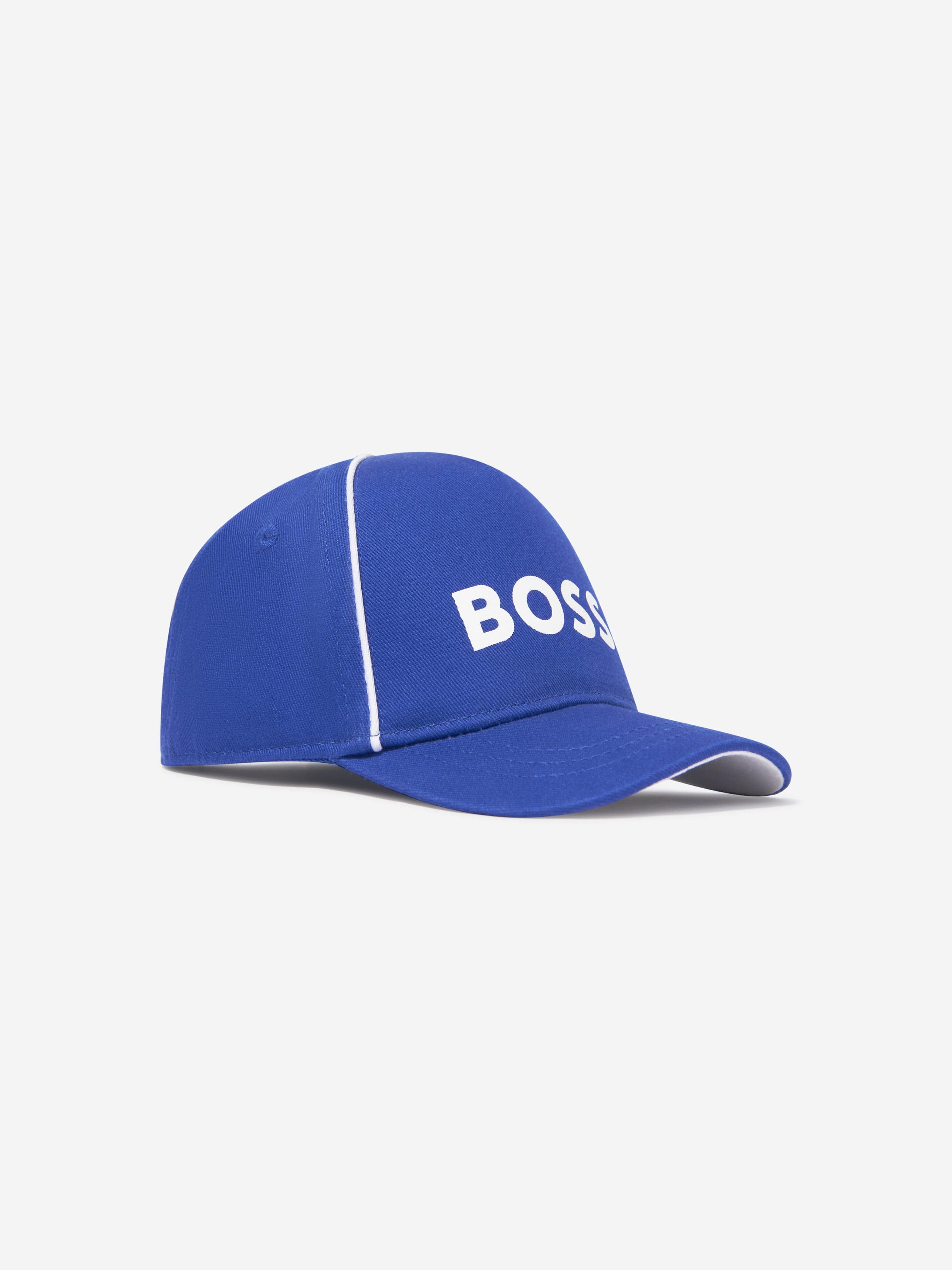 BOSS Baby Boys Logo Cap In Blue