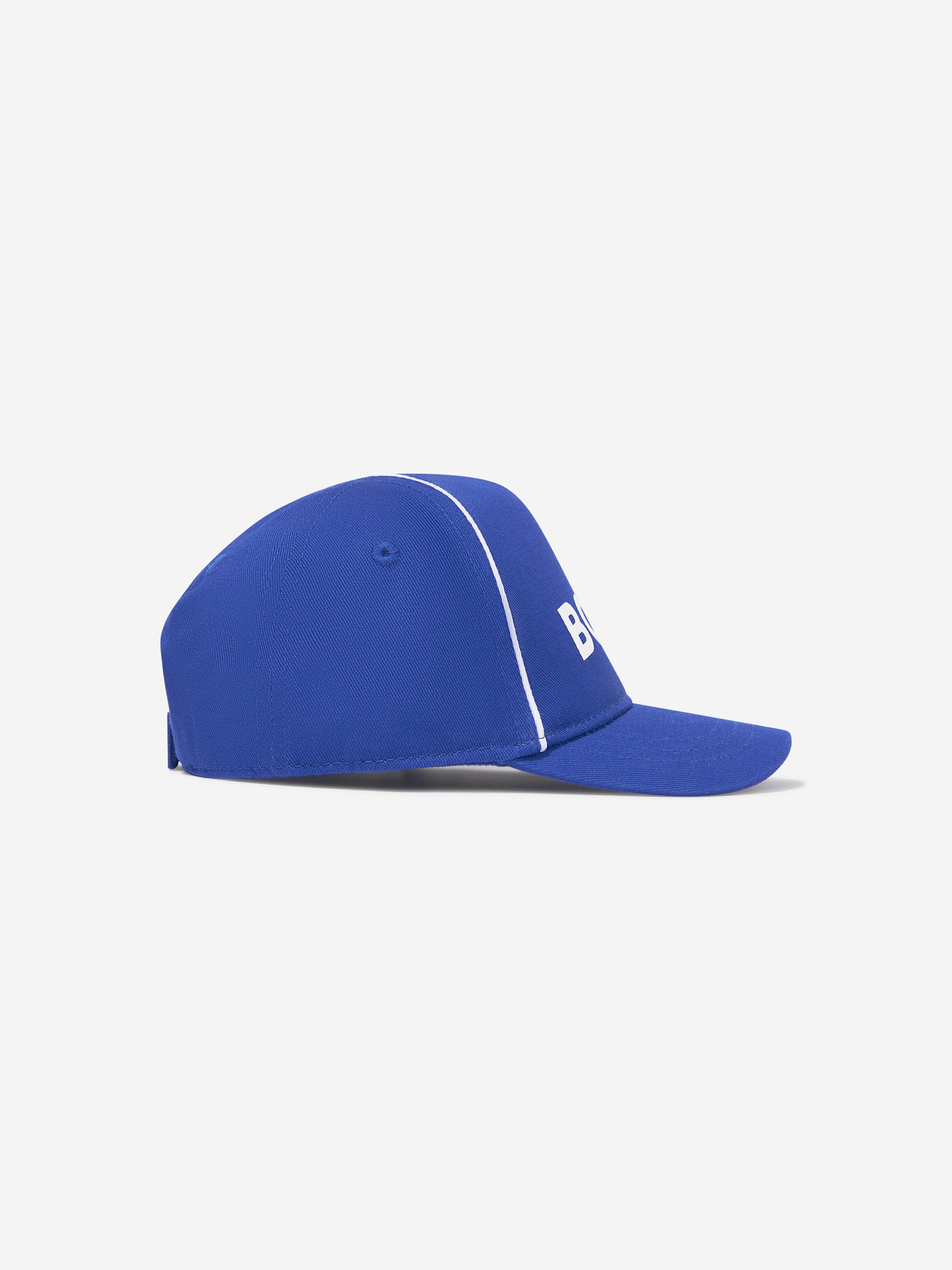 BOSS Baby Boys Logo Cap In Blue