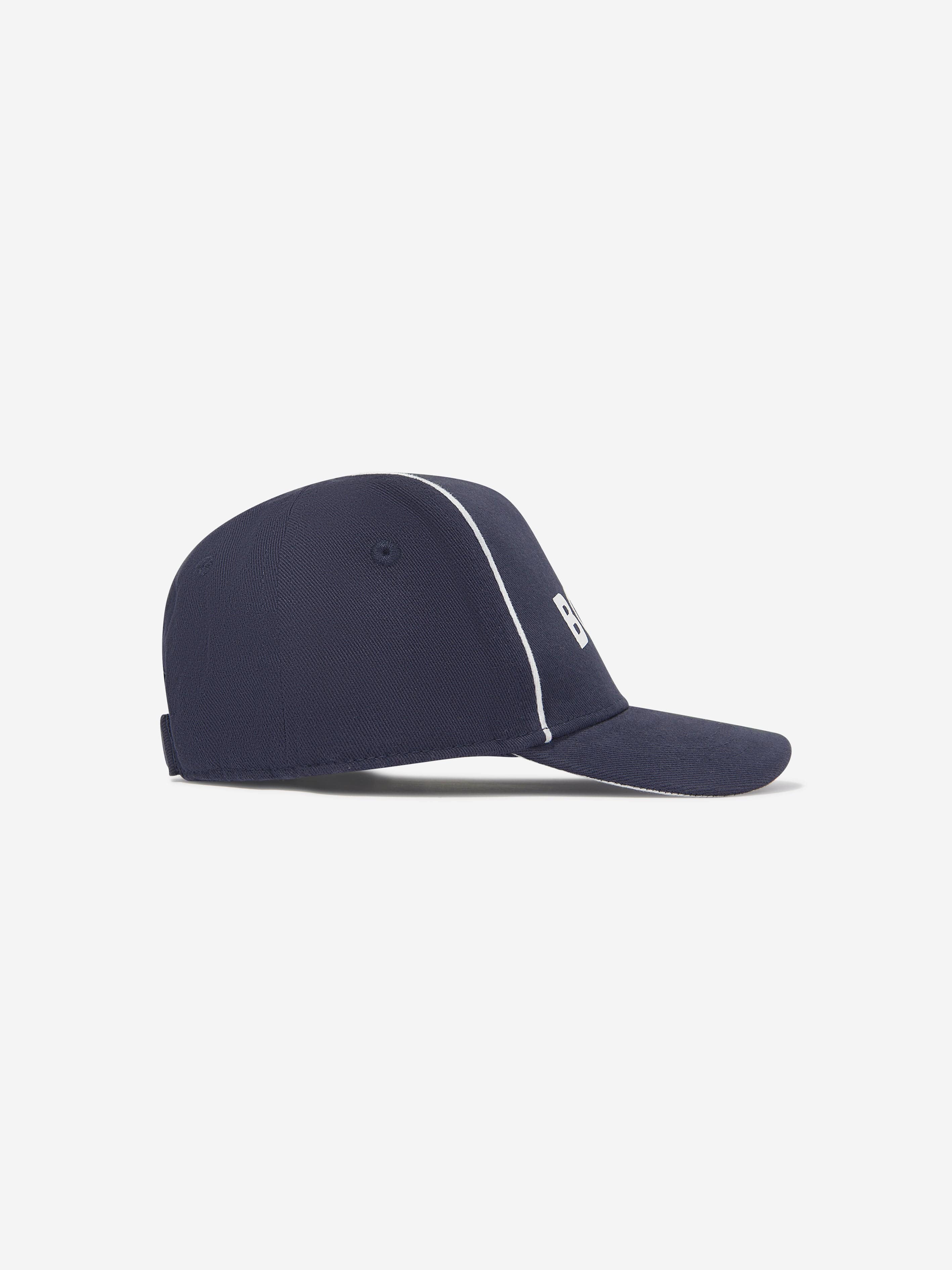 BOSS Baby Boys Logo Cap In Navy