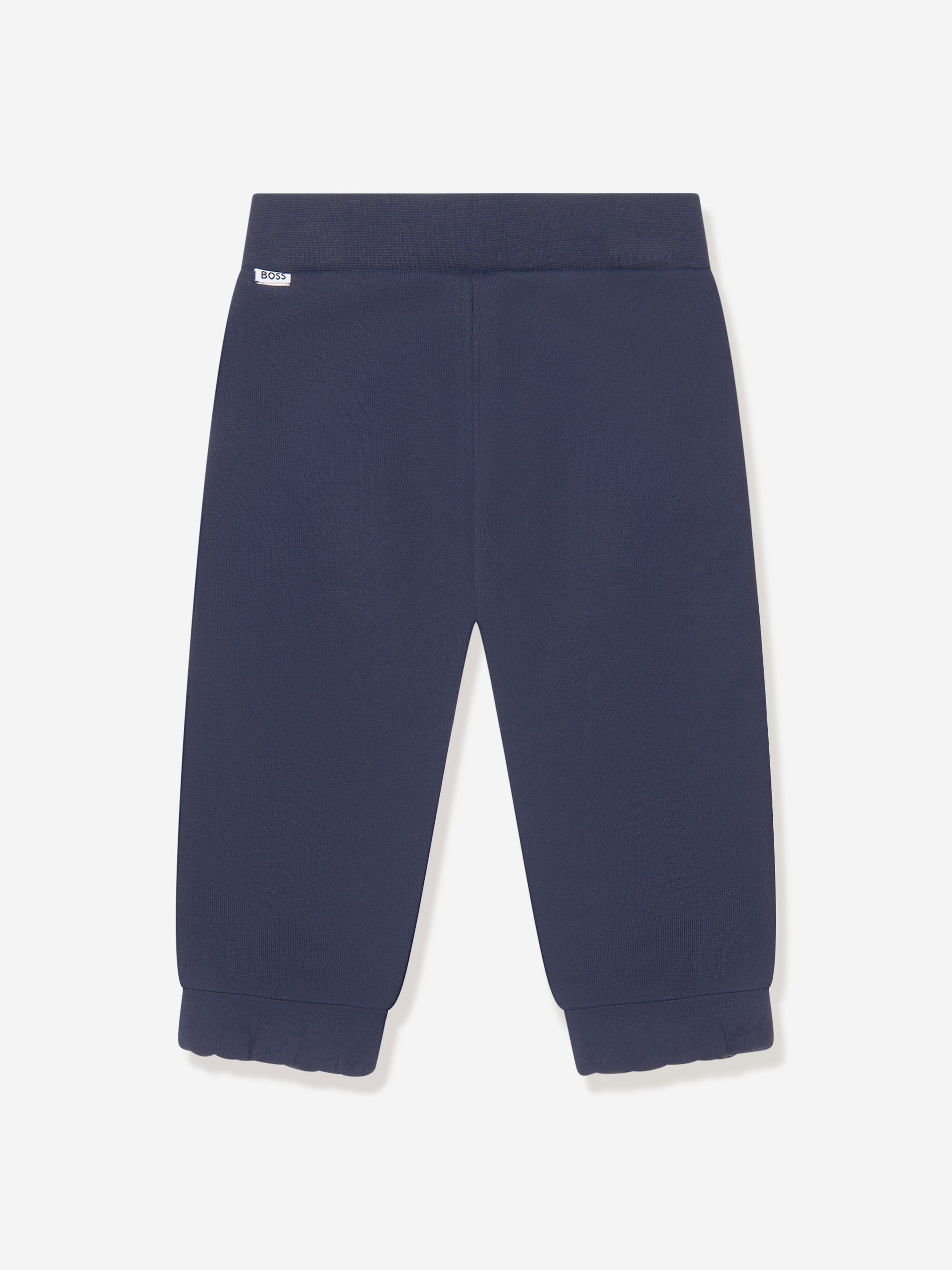 BOSS Baby Boys Logo Joggers In Navy