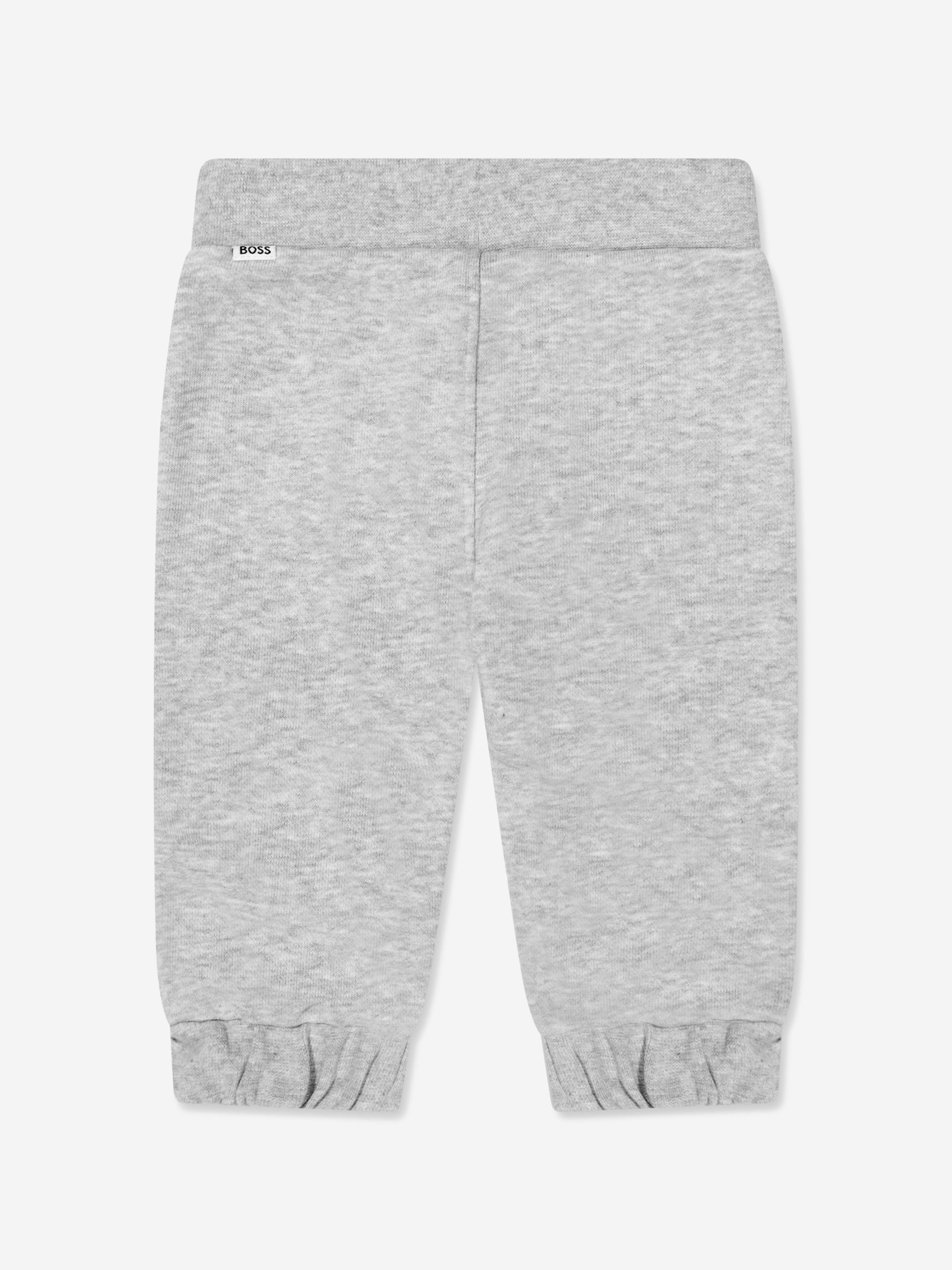 BOSS Baby Boys Logo Joggers In Grey