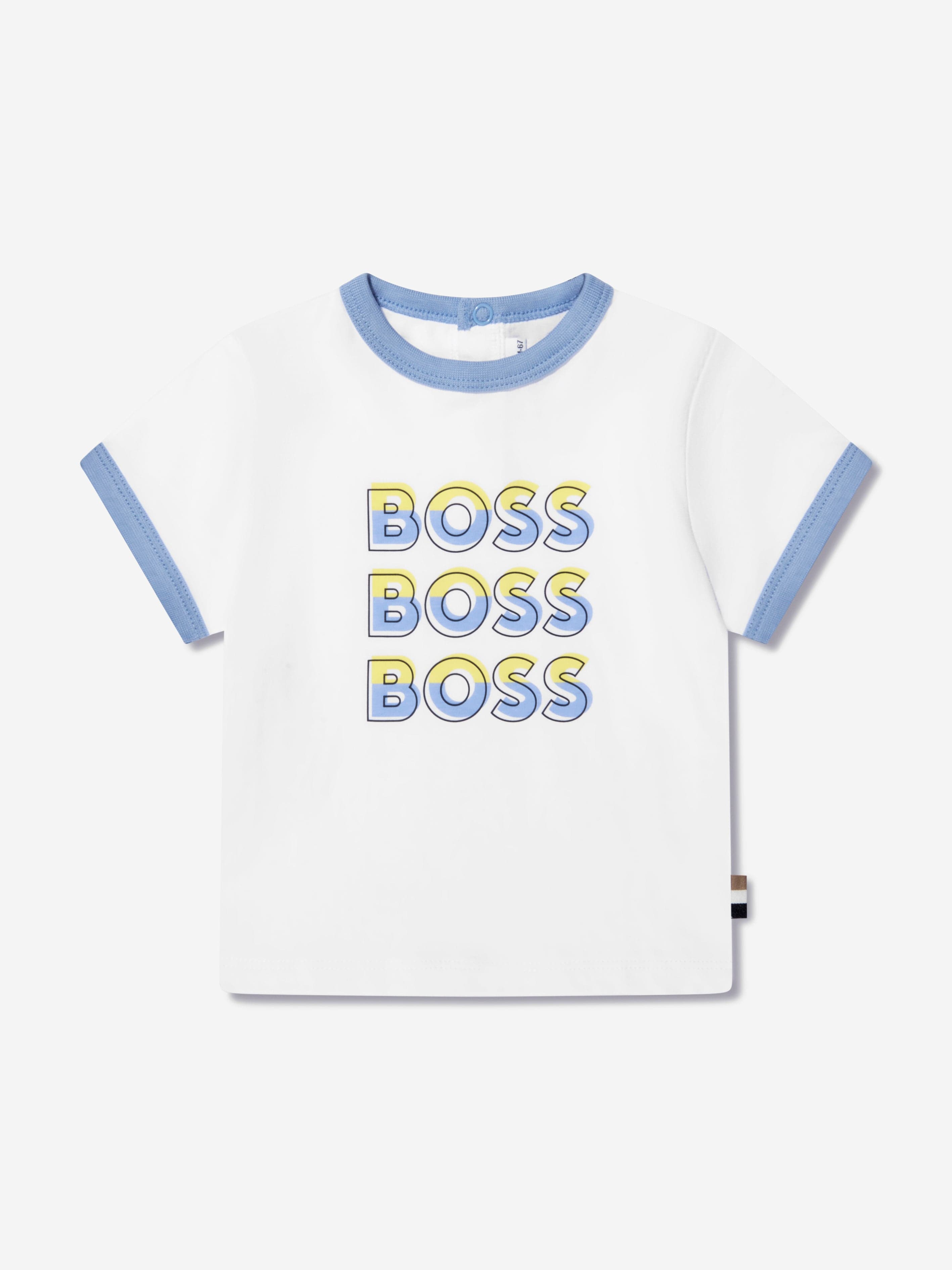 BOSS Baby Boys Logo T-Shirt In White