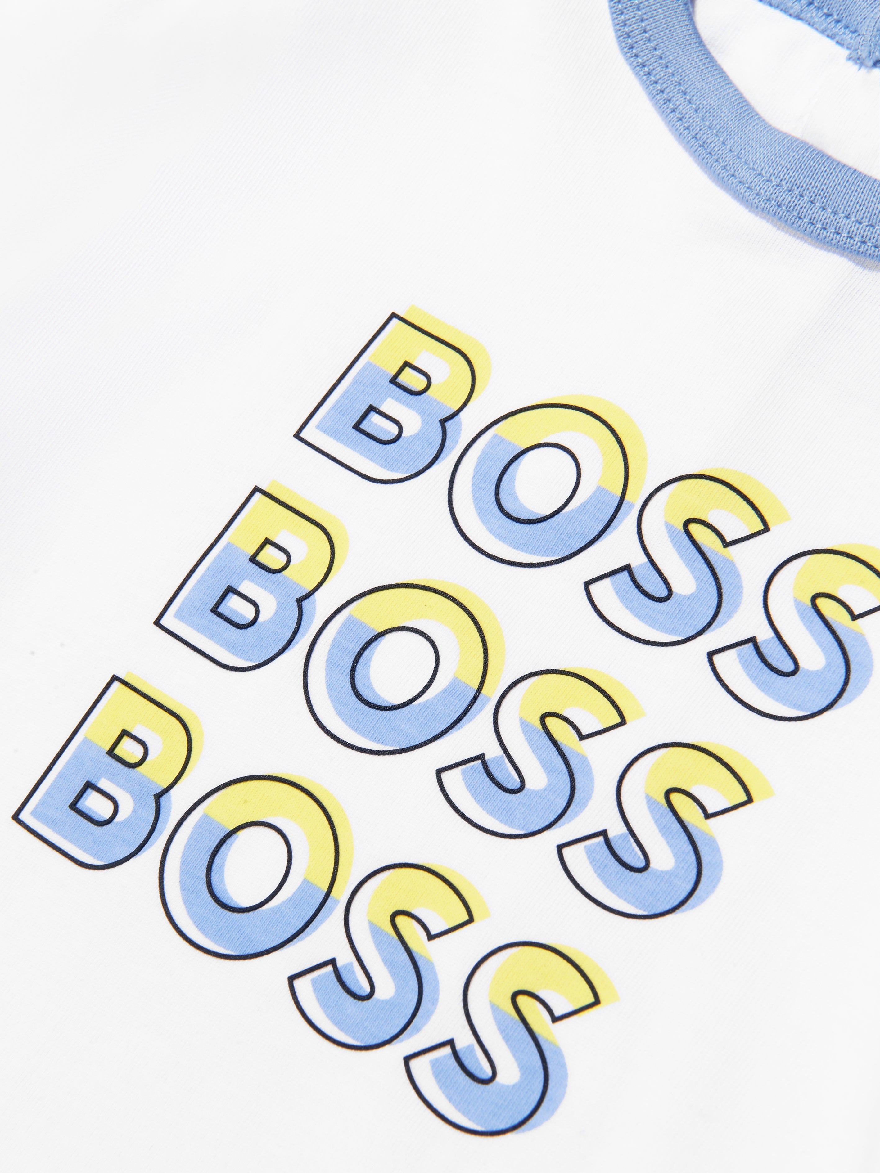 BOSS Baby Boys Logo T-Shirt In White