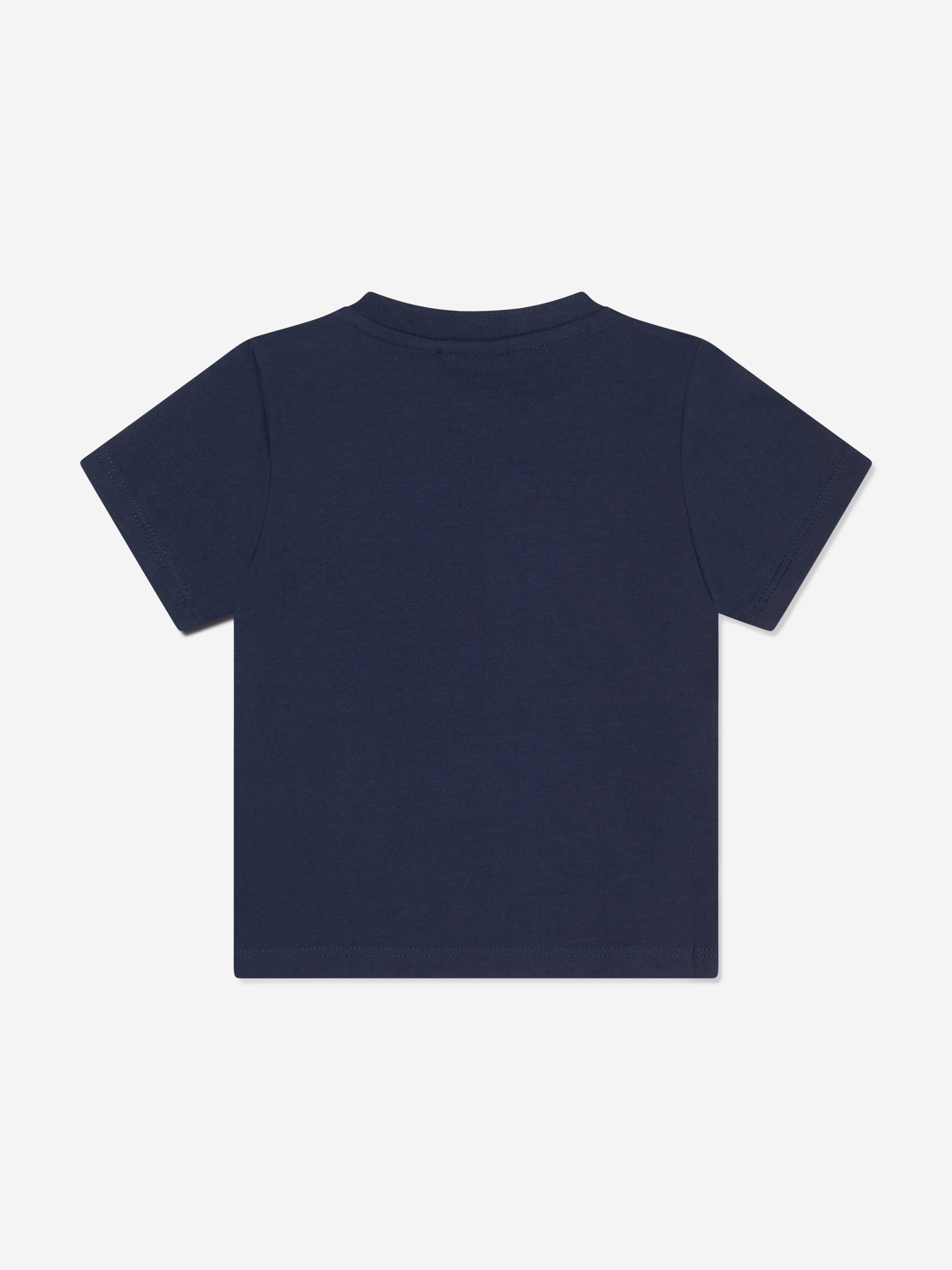 BOSS Baby Boys Logo T-Shirt in Navy