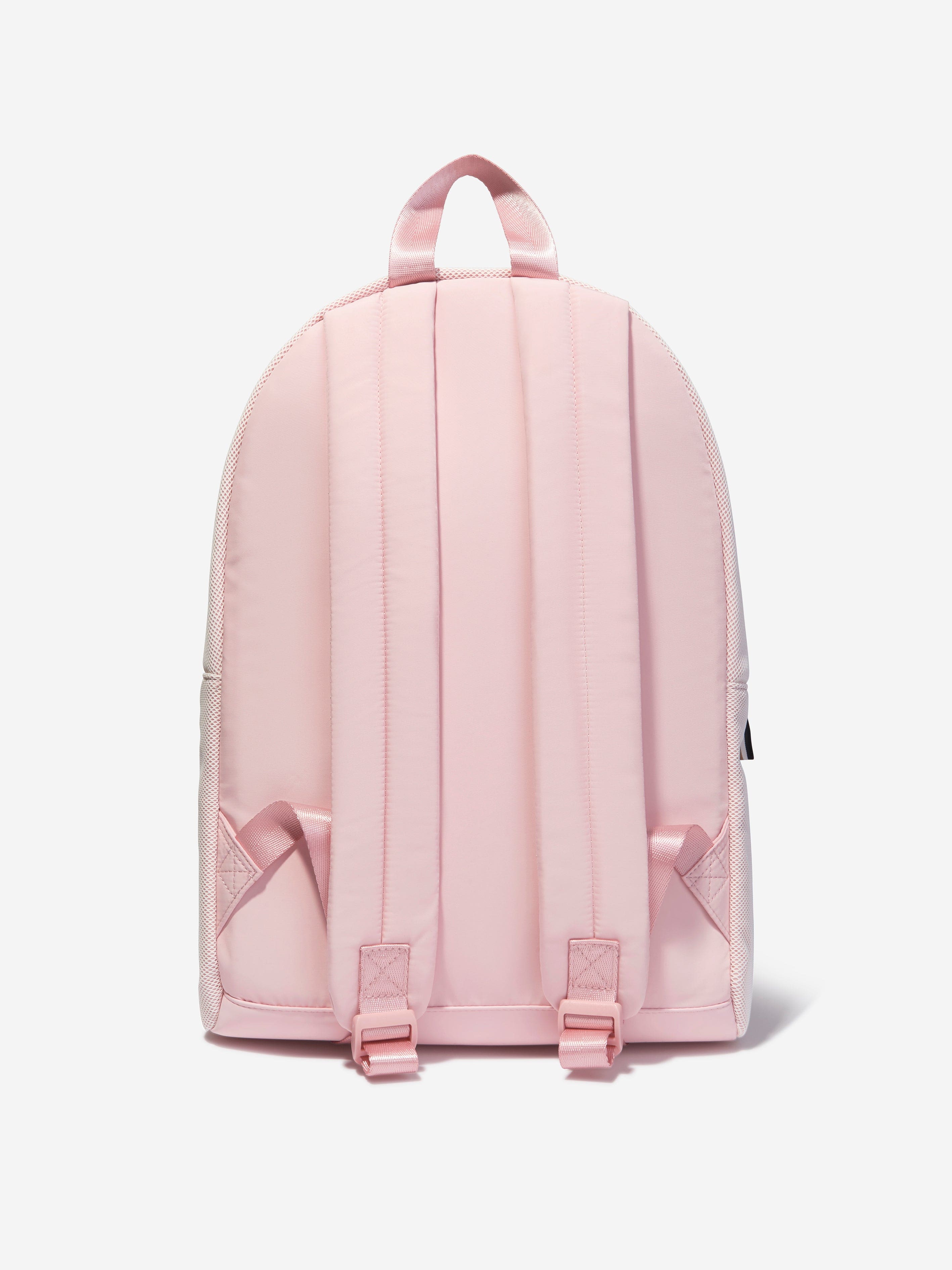 BOSS Girls Logo Backpack In Pink