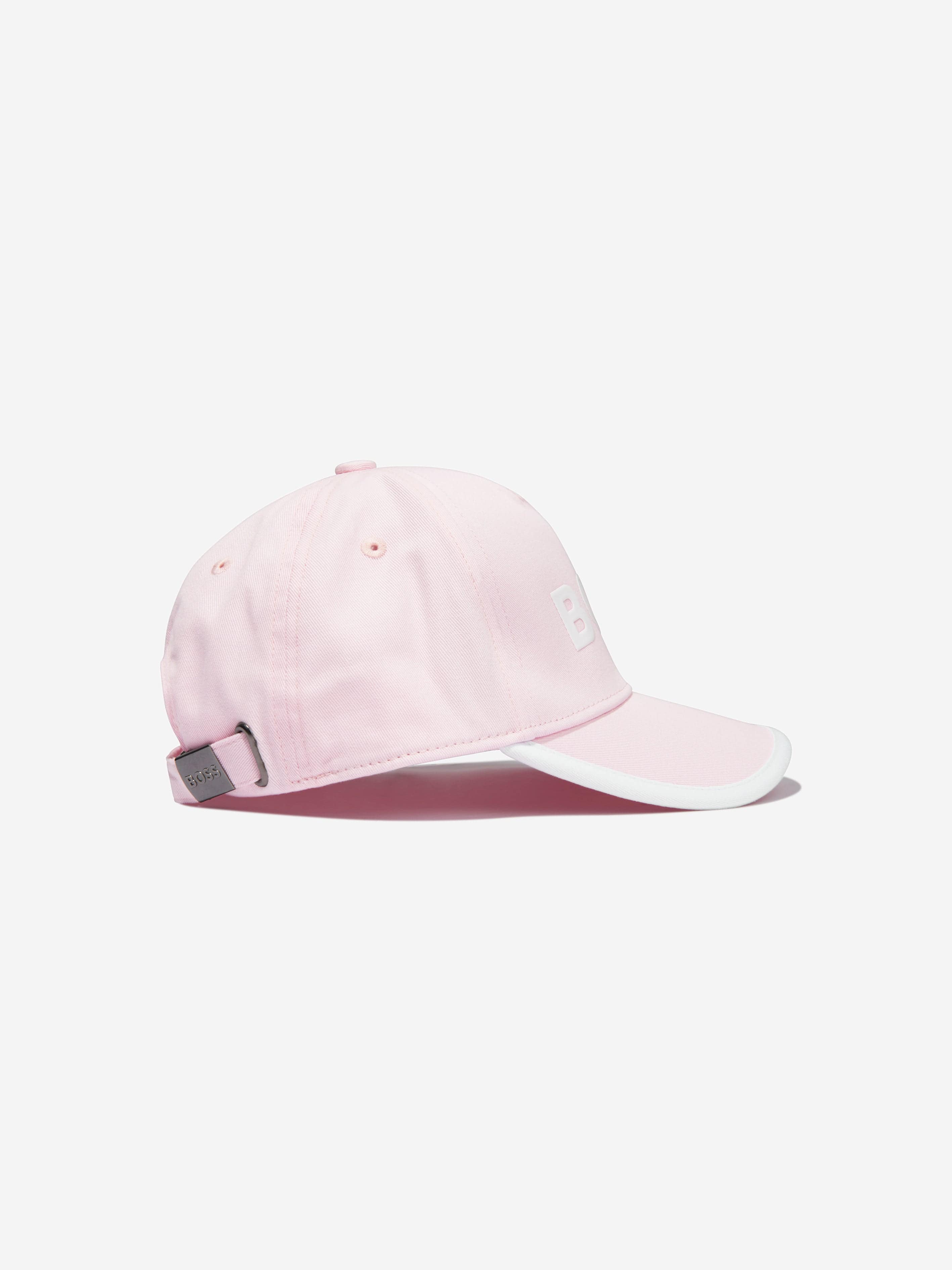 BOSS Girls Logo Cap In Pink