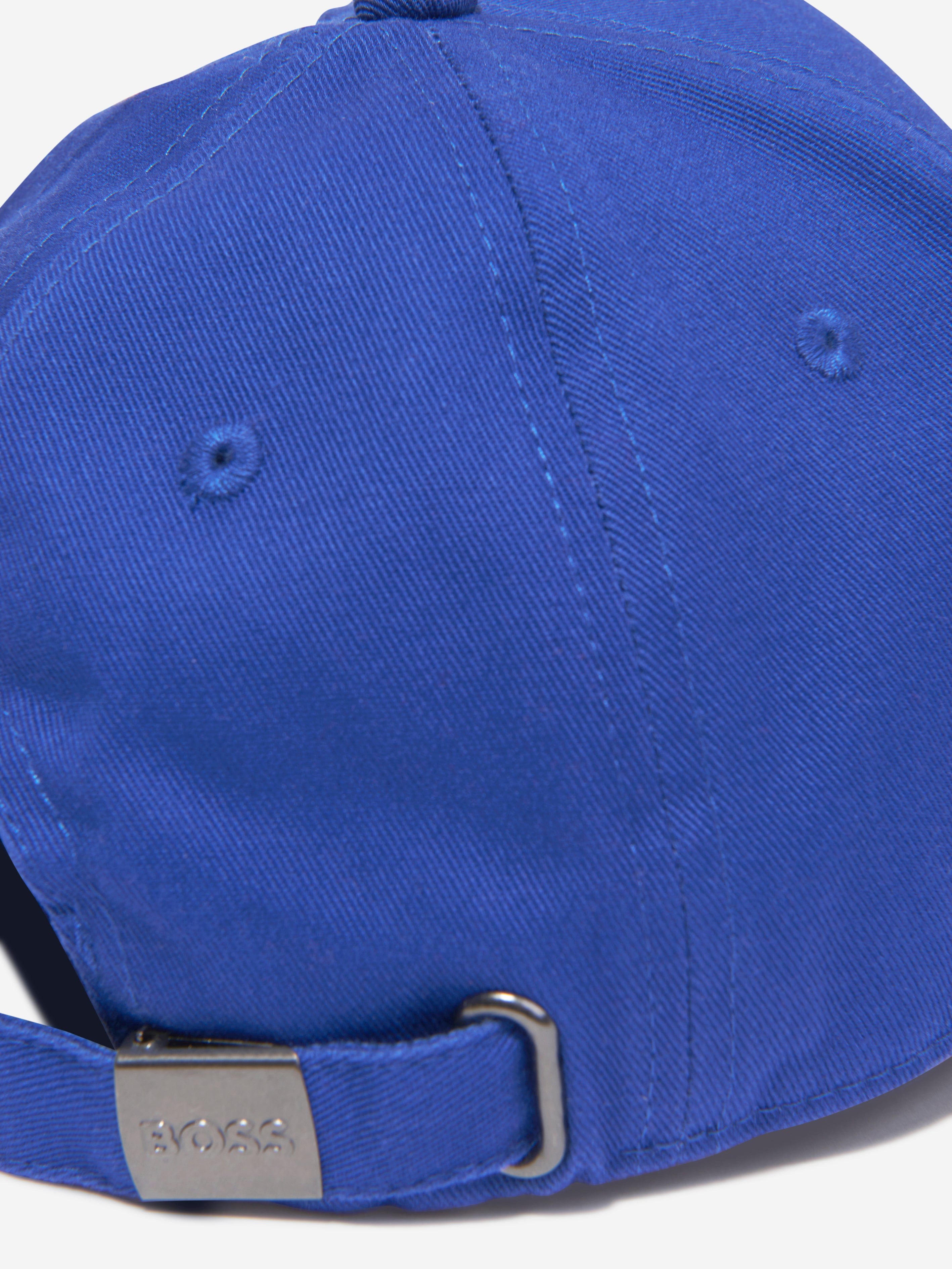 BOSS Boys Logo Cap In Blue